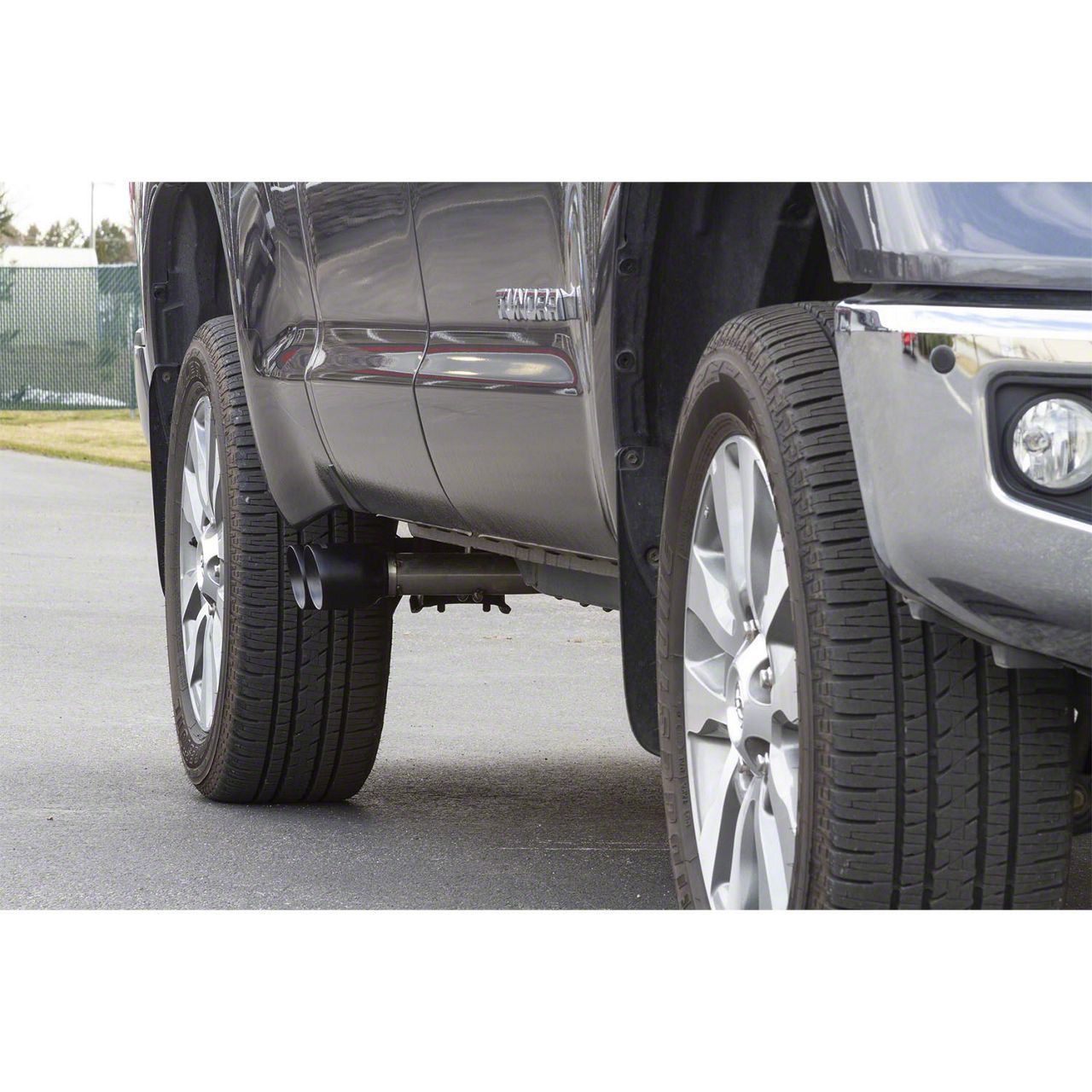 Flowmaster Tundra FlowFX Dual Exhaust System with Black Tips