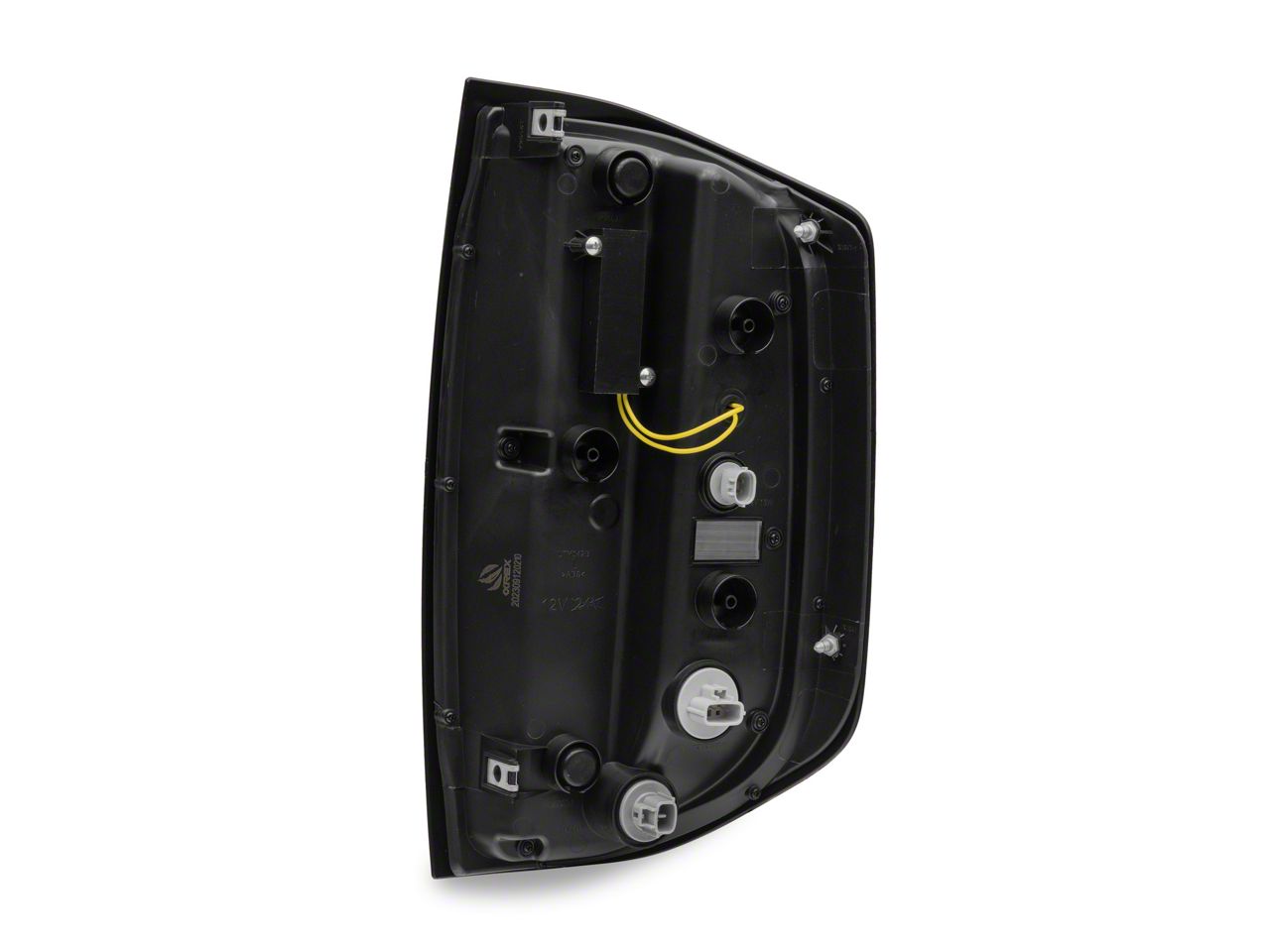 AlphaRex Tundra LUXX-Series LED Tail Lights; Alpha Black