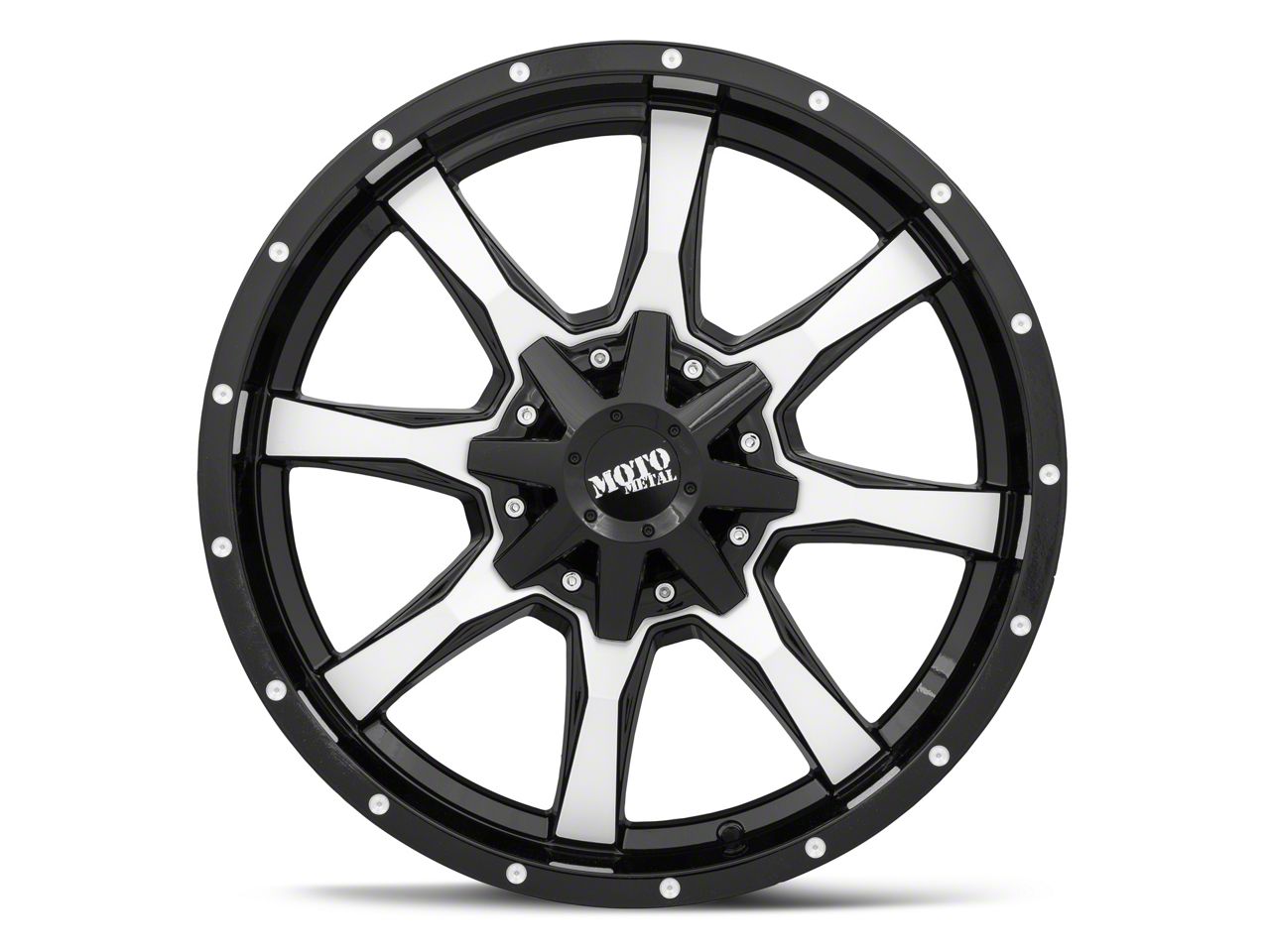 【mo】 Moto Metal MO97021267344NUS Moto Metal Series MO970 Gloss Black