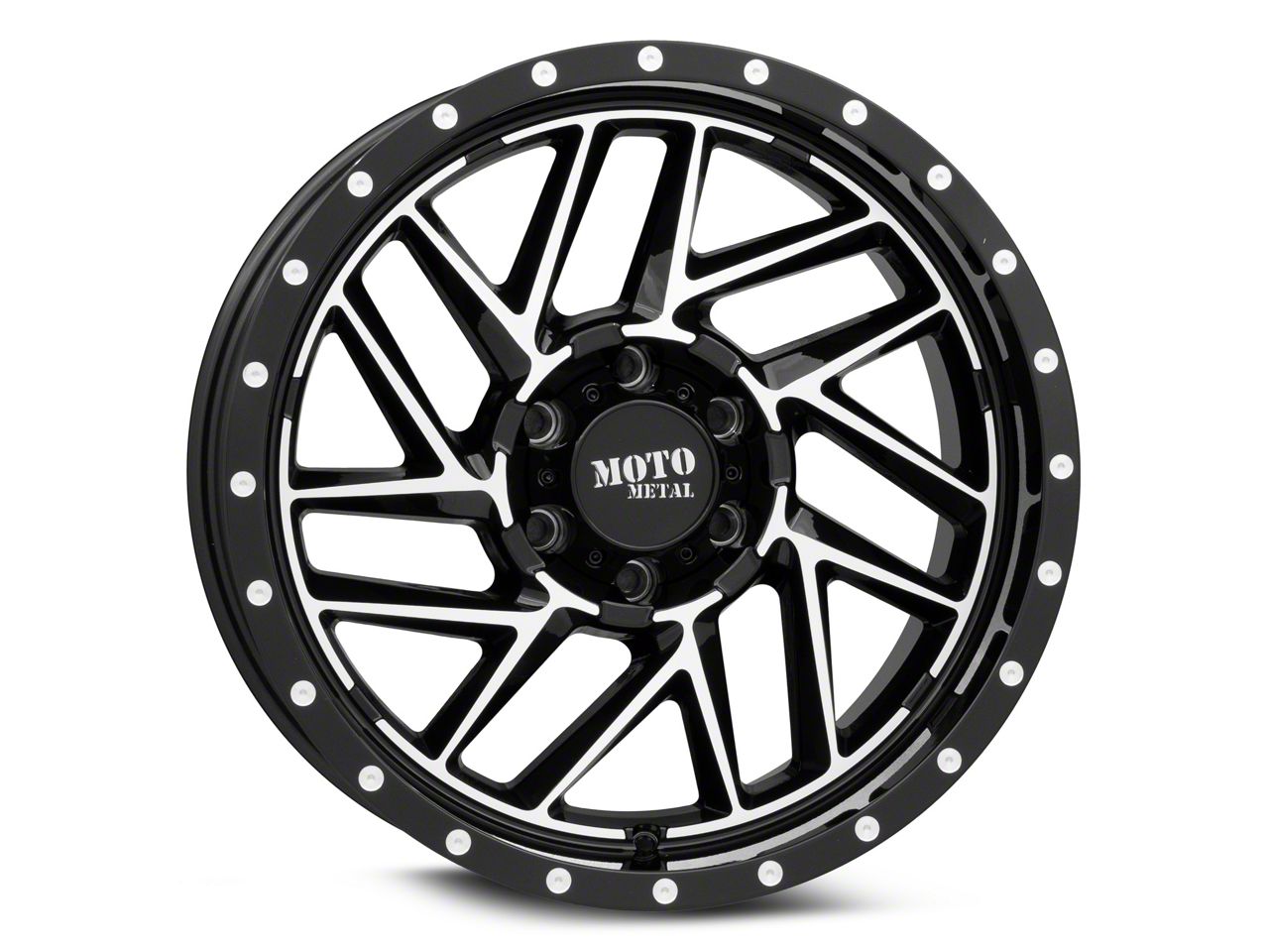 Moto Metal Tundra MO985 Breakout Gloss Black Machined 6-Lug