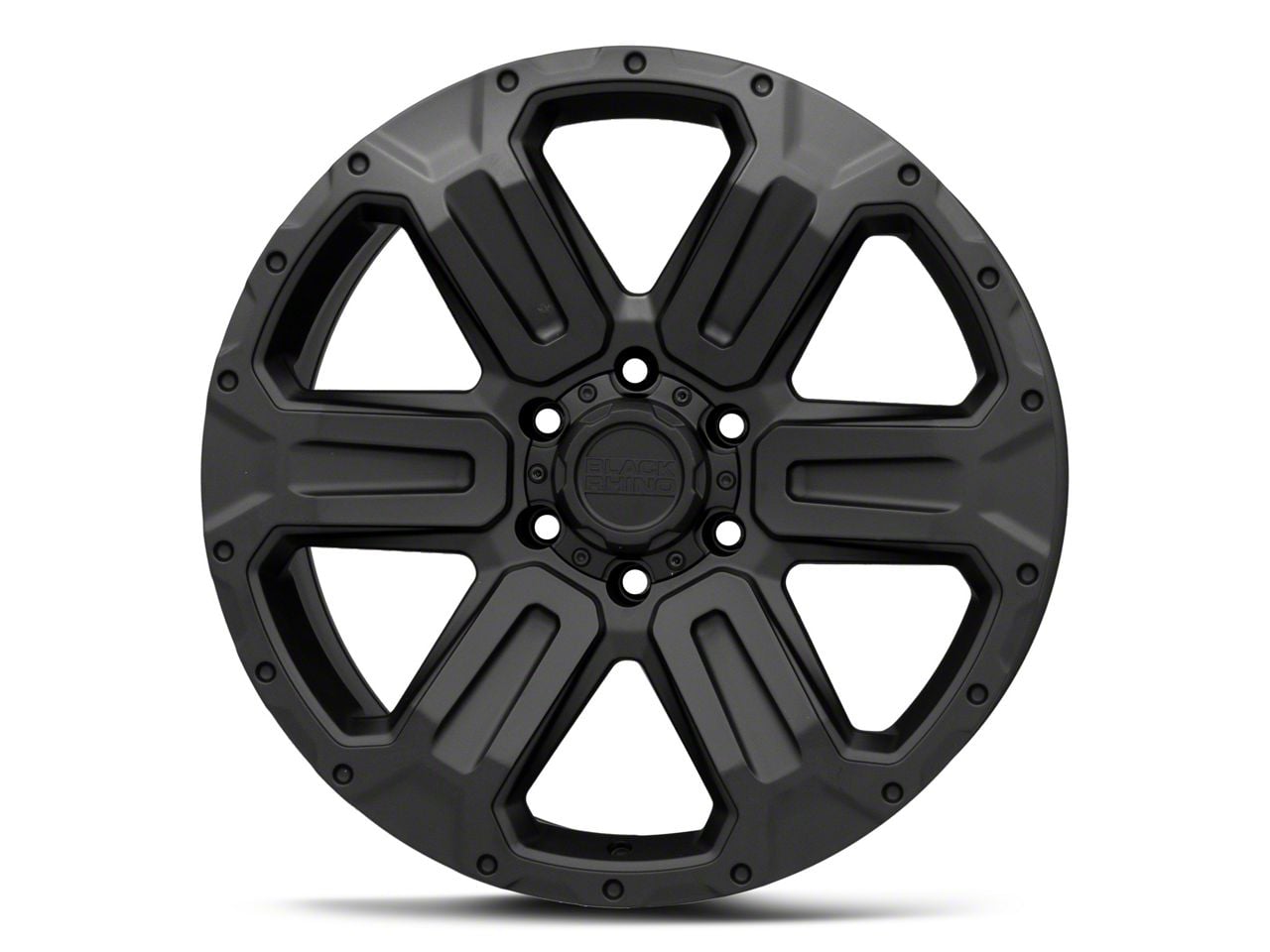 Black Rhino Tundra Wanaka Matte Black 6-Lug Wheel; 20x9; 40mm