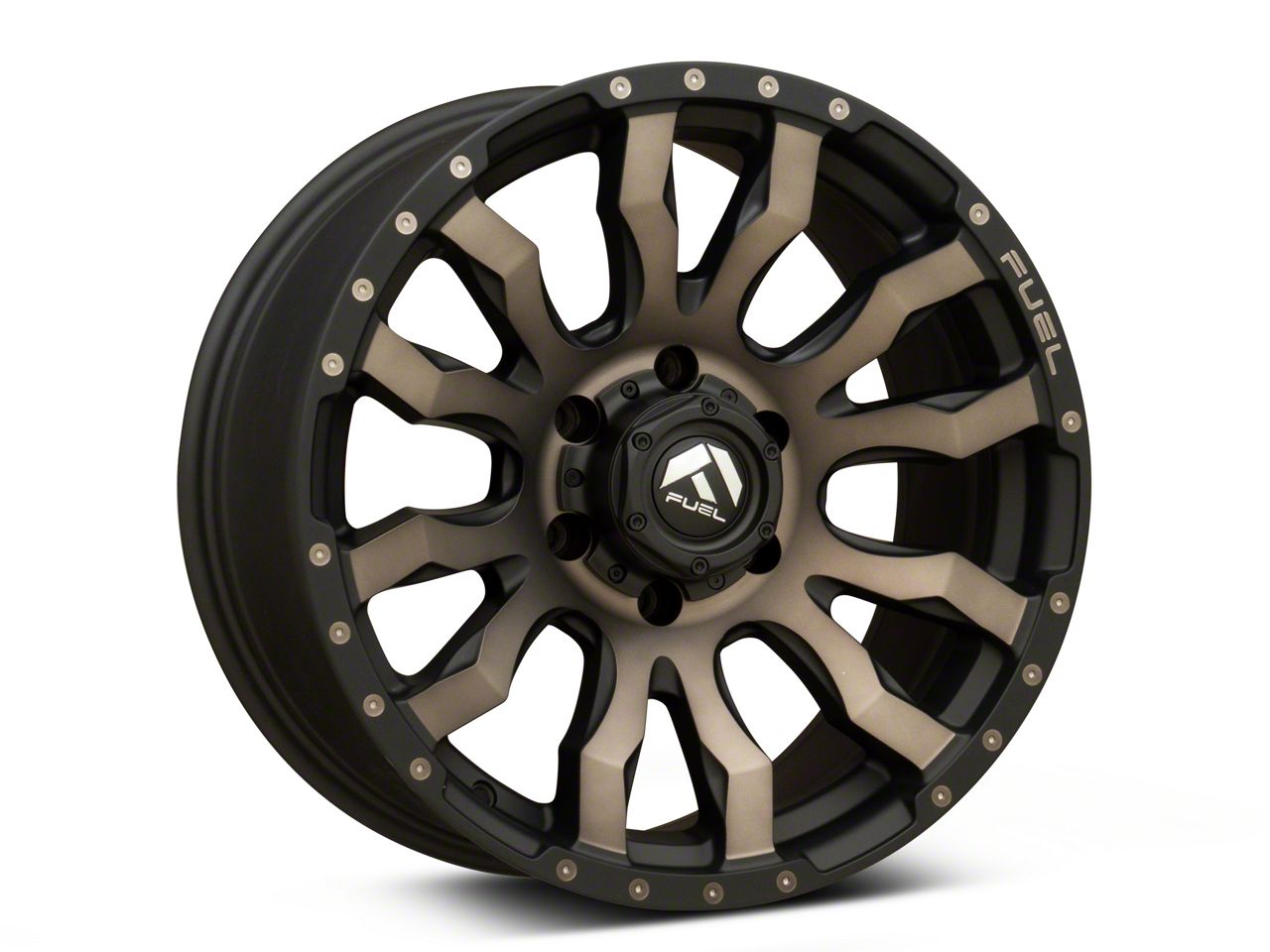 Fuel Wheels Tundra Blitz Matte Black Double Dark Tint 6-Lug Wheel
