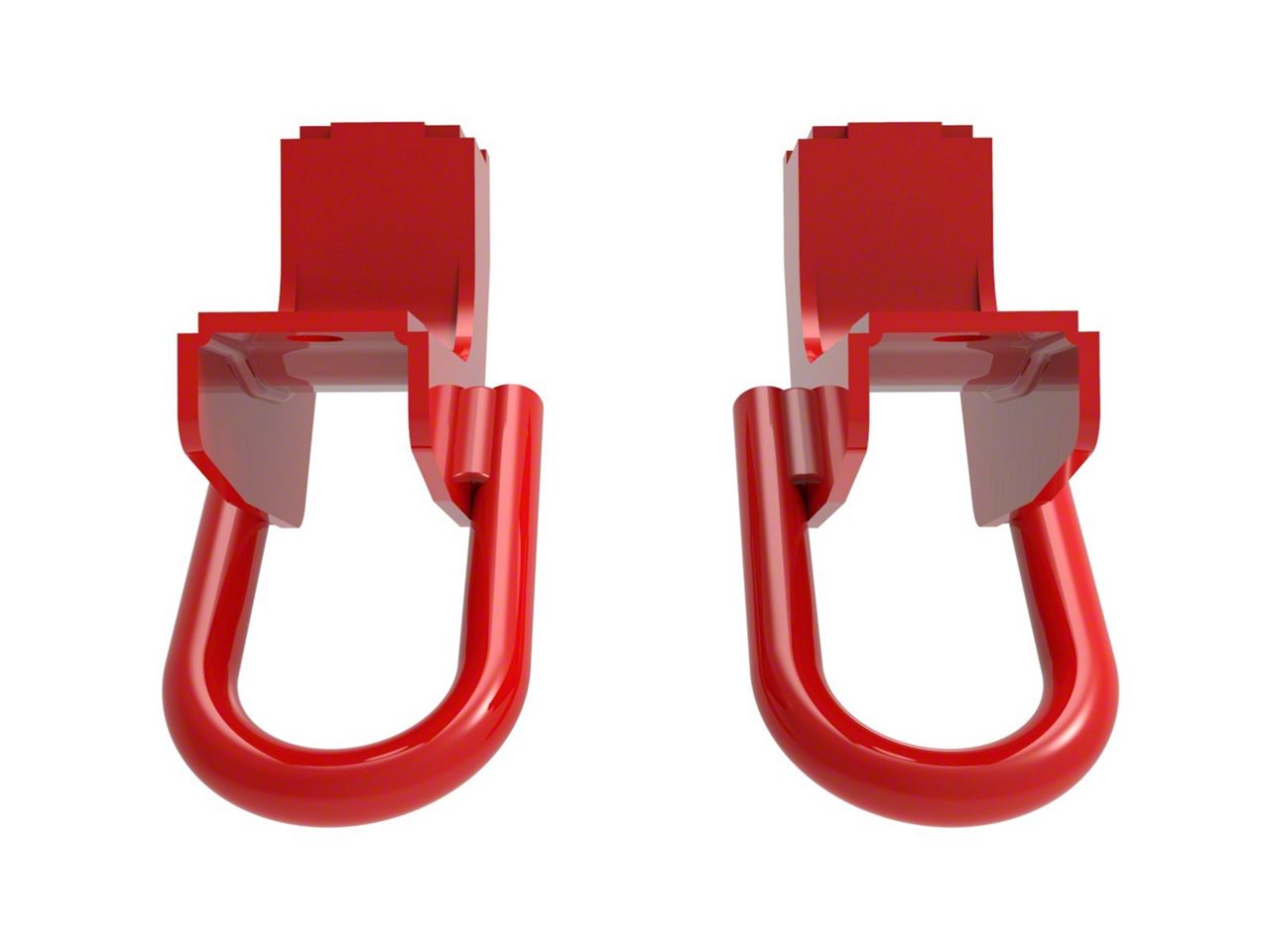 AFE Tundra Control Front Tow Hooks; Red 450-72T001-R (22-26 Tundra