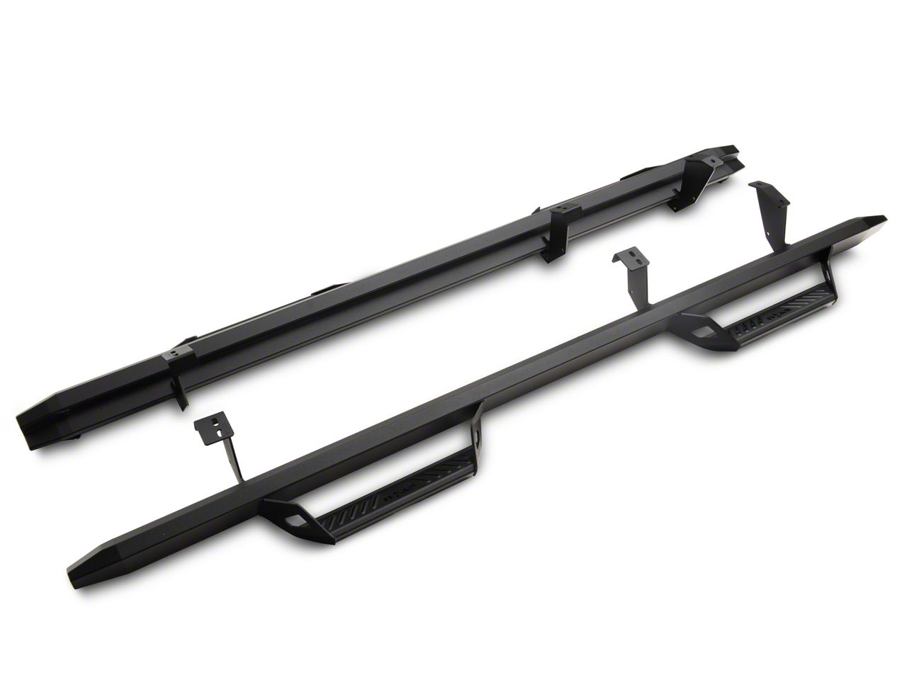 N-Fab Tundra Predator Pro Nerf Side Step Bars; Textured Black