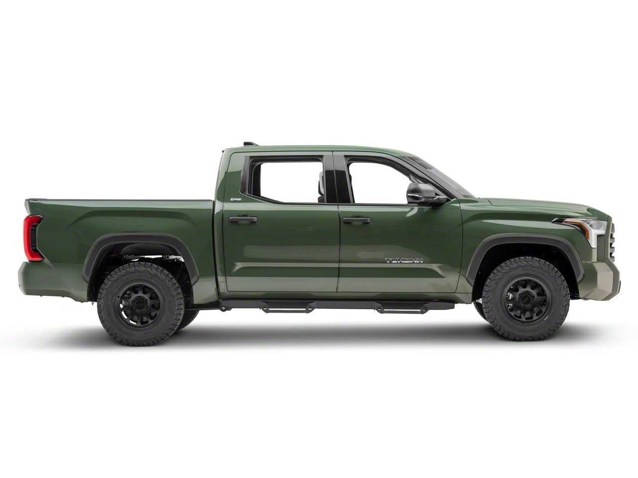 N-Fab Tundra Predator Pro Nerf Side Step Bars; Textured Black