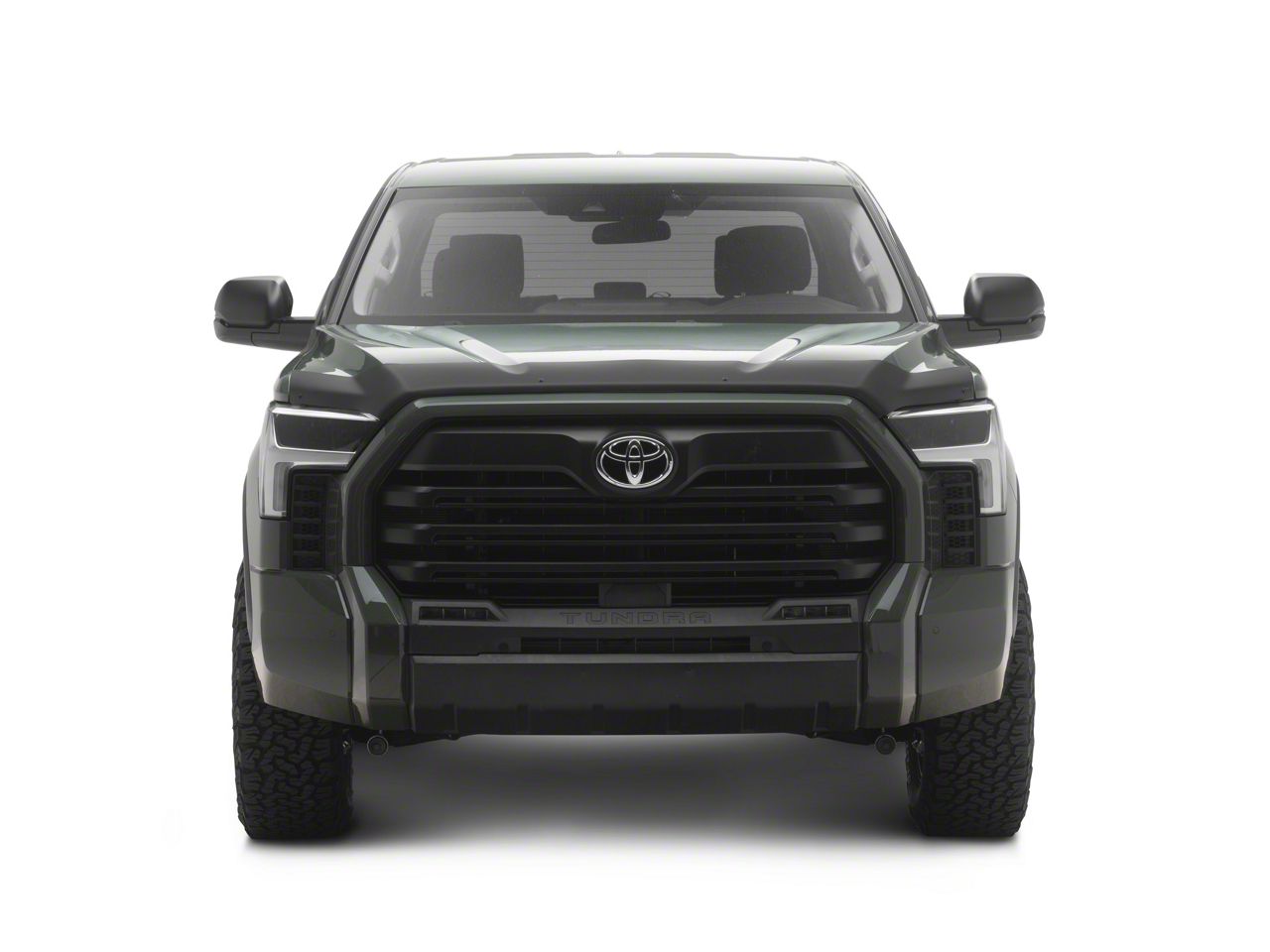 EGR Hood Shield For 2022-2024 Toyota Tundra - Matte Black Acrylic Bug Deflector