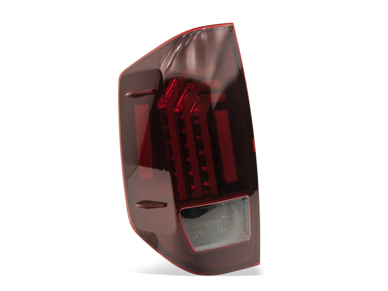 Morimoto Tundra XB LED Tail Lights; Black Housing; Red Lens LF706