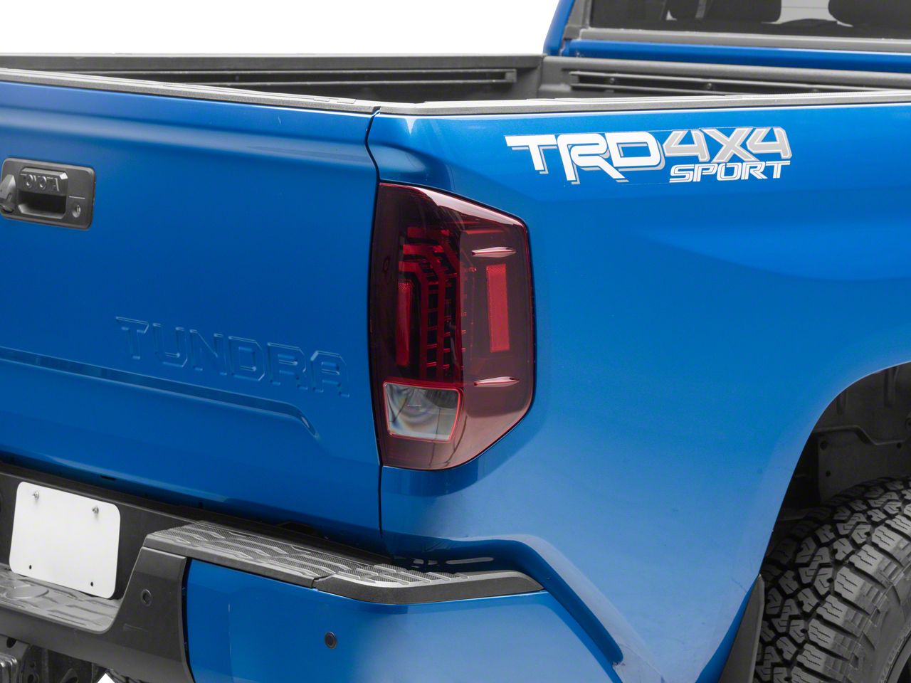 Morimoto Tundra XB LED Tail Lights; Black Housing; Red Lens LF706