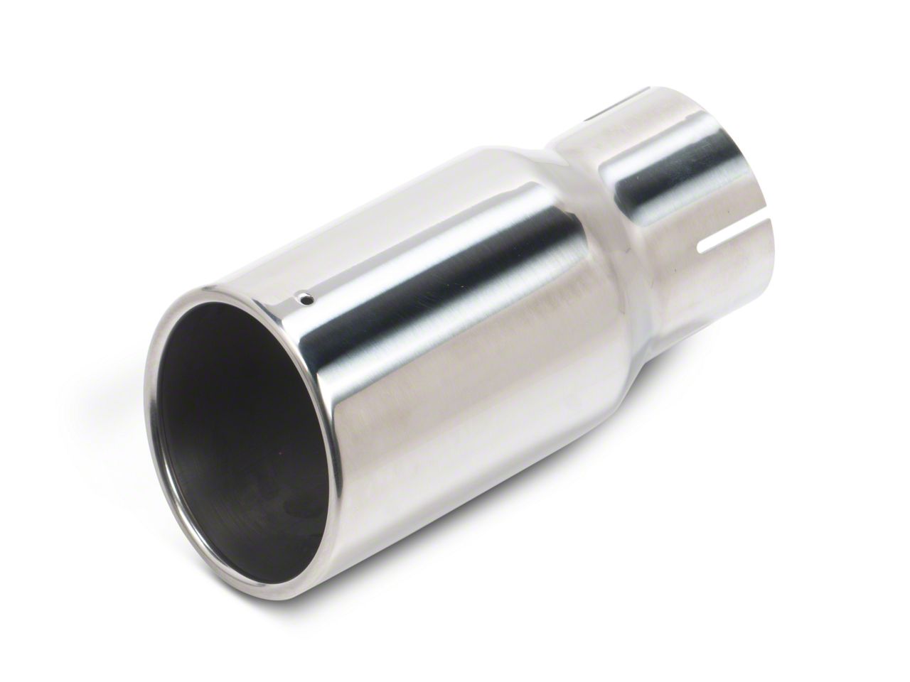 RedRock Tundra Single Exhaust System with Polished Tip; Side