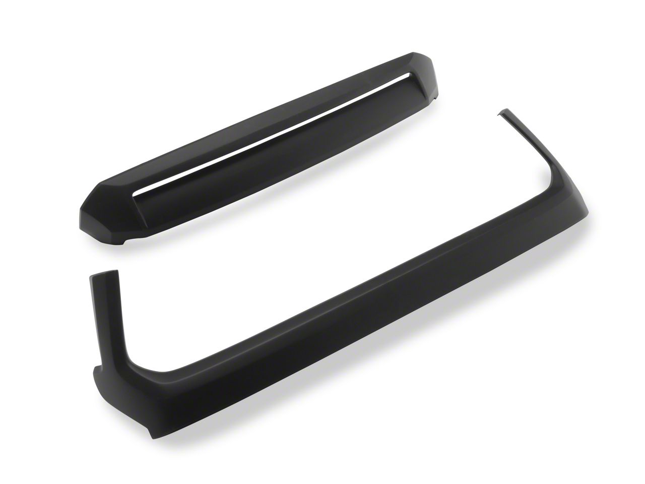 Gloss Black Honeycomb Grille & Hood Bulge Molding Set For 2014-2020 Toyota Tundra (Direct Fit, KARPAL) - View #6