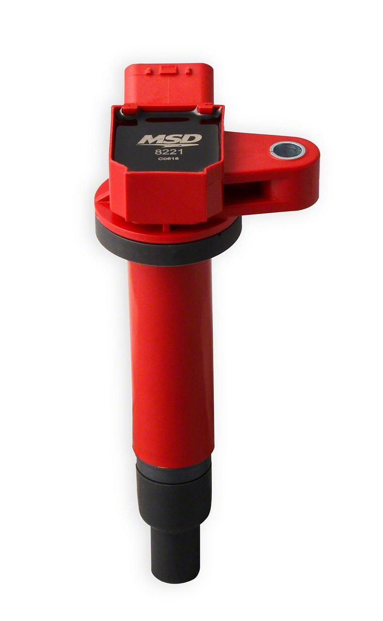 MSD Tundra Blaster Series Ignition Coils; Red 82218 (07-09 4.7L
