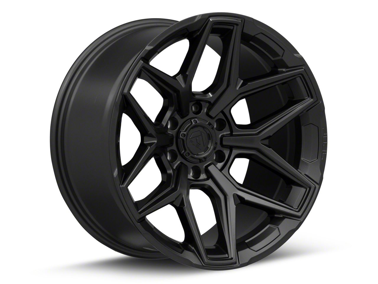 Fuel Wheels Tundra Flux Blackout 6-Lug Wheel; 22x10; -18mm Offset