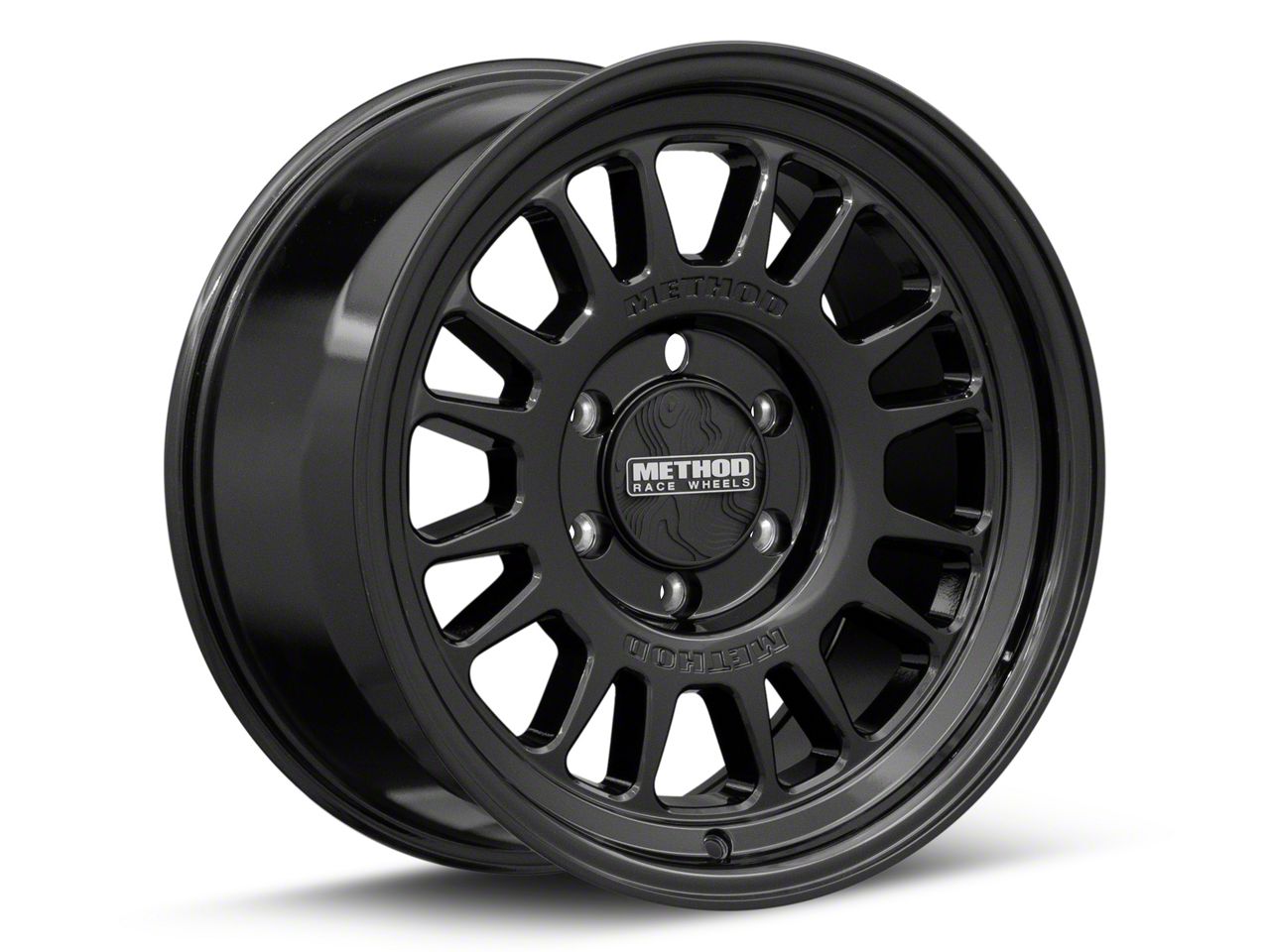 Method Race Wheels Tundra MR318 Gloss Black 6-Lug Wheel; 18x9