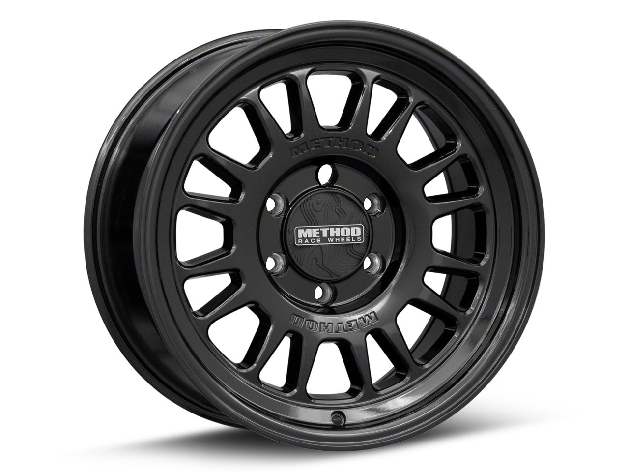 Method Race Wheels Tundra MR318 Gloss Black 6-Lug Wheel; 18x9