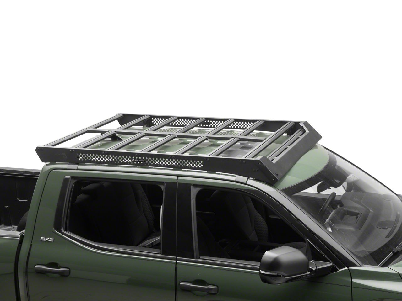 Go Rhino Tundra Ceros Low Profile Roof Rack; Textured Black