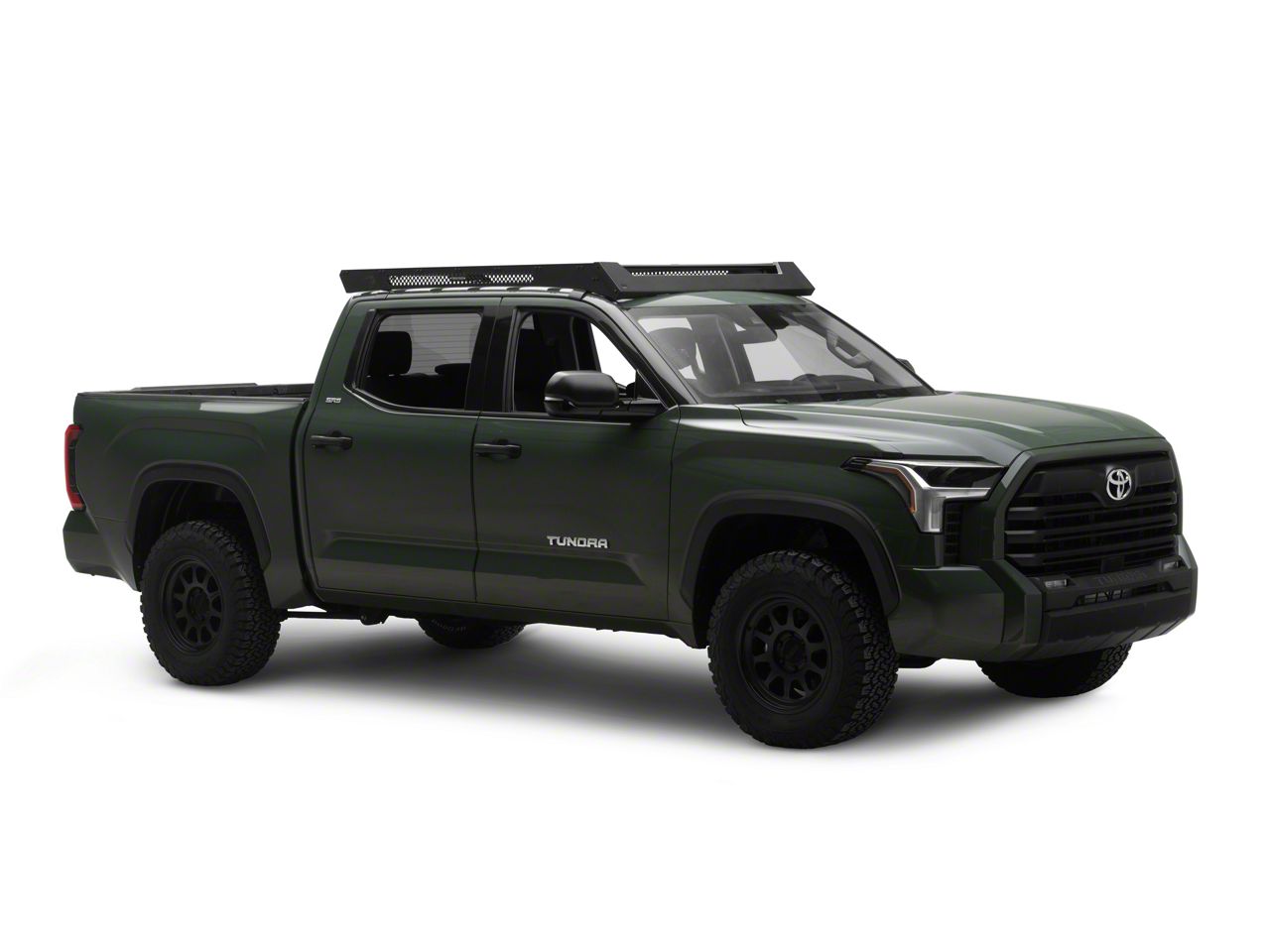 Go Rhino Tundra Ceros Low Profile Roof Rack; Textured Black