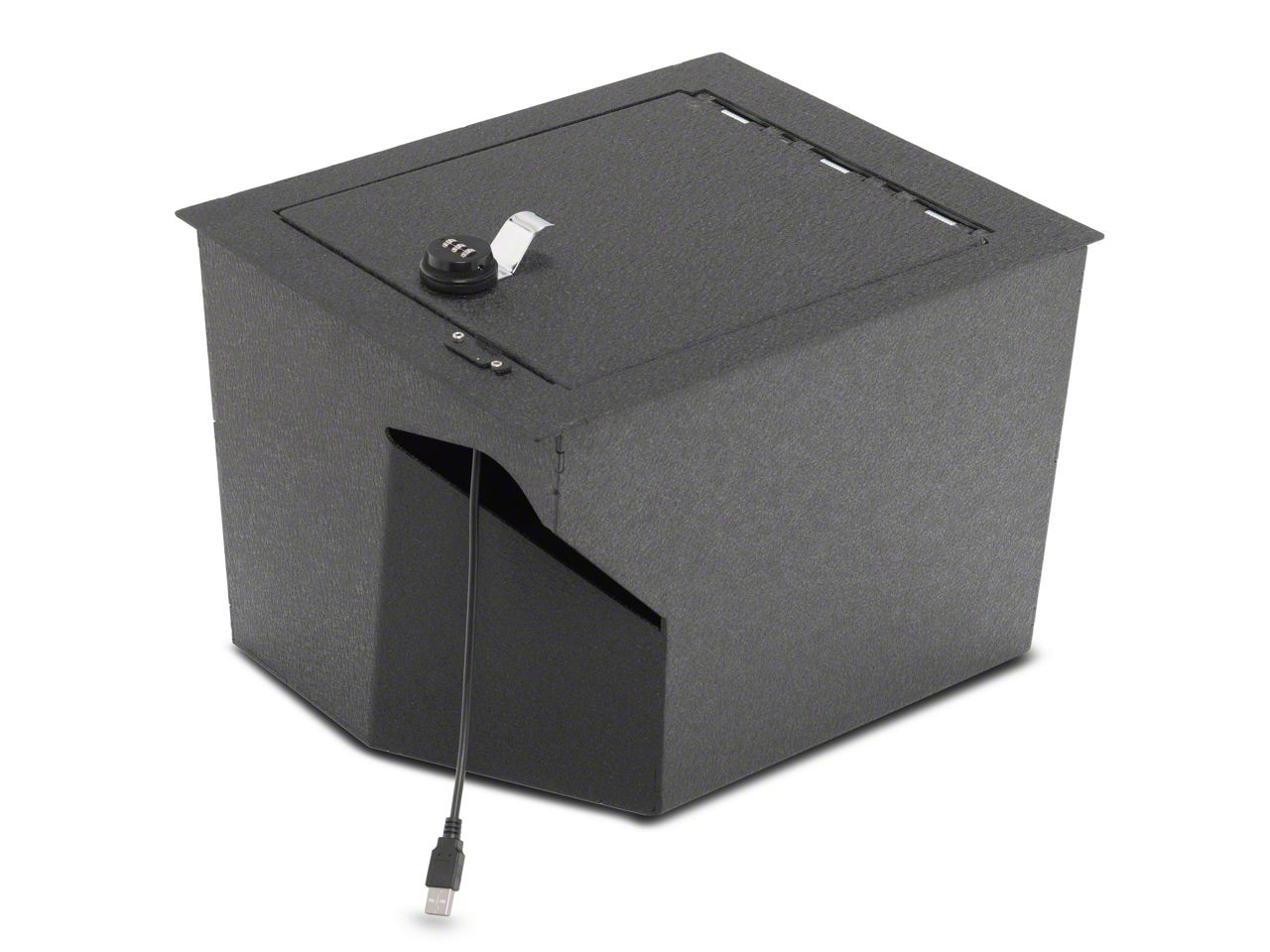 Aunginsy Center Console Lock Safe Box Armrest Storage Fit Toyot@a Tundra 2014-2021