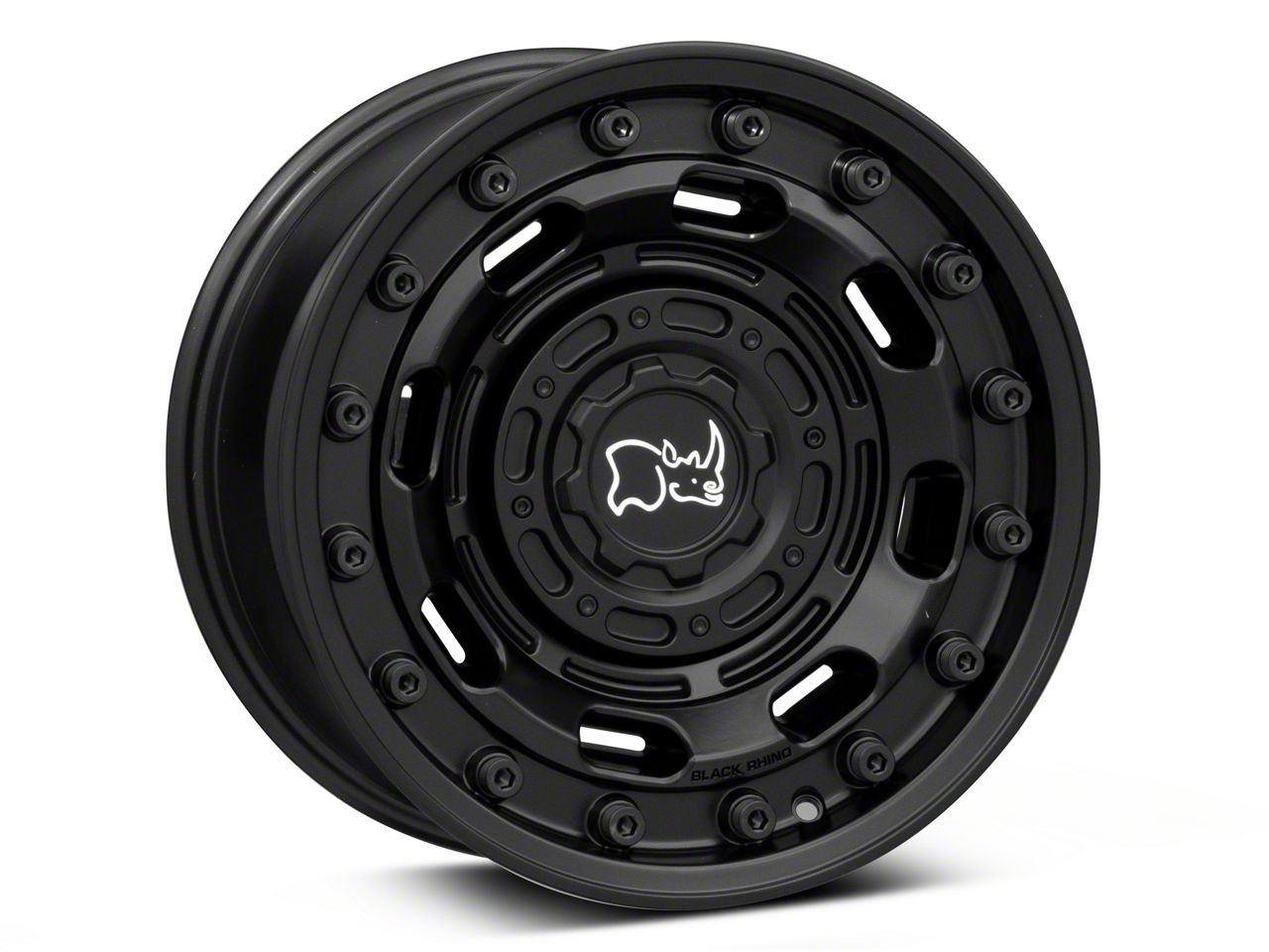 Black Rhino Tundra Atlas Matte Black 6-Lug Wheel; 20x10; -18mm