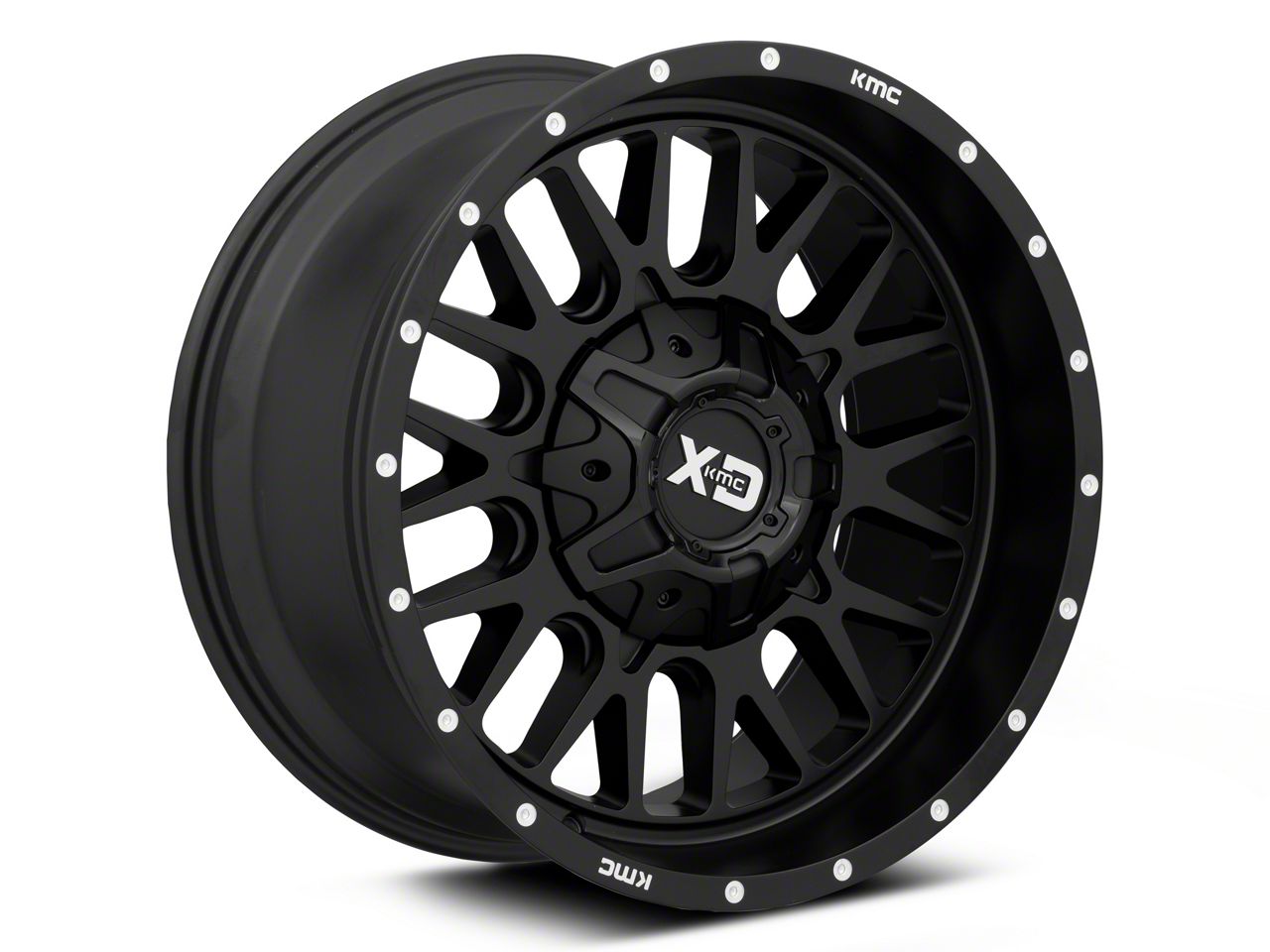 XD Tundra Snare Satin Black 5-Lug Wheel; 20x9; 0mm Offset