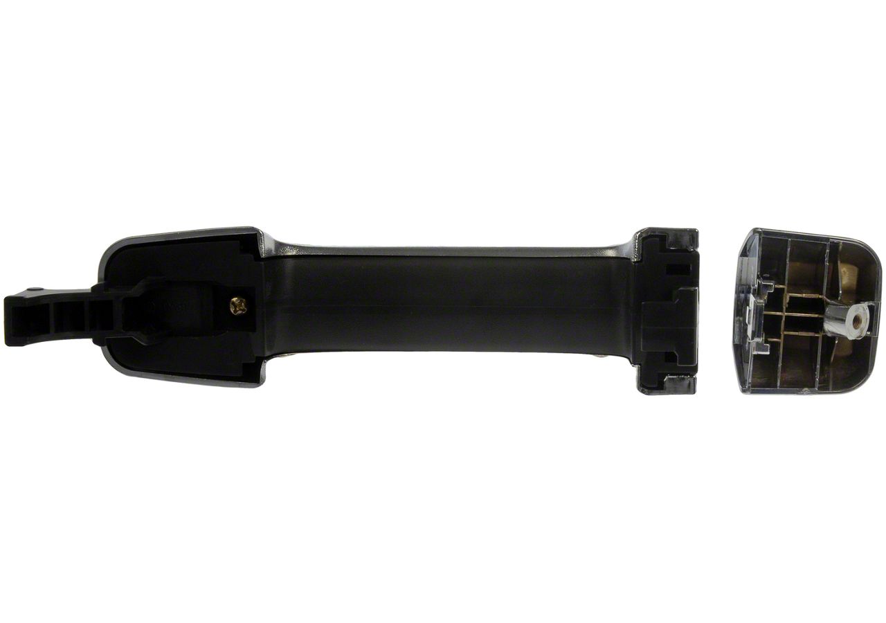 Tundra Exterior Door Handle; Chrome; Rear Driver or Passenger Side