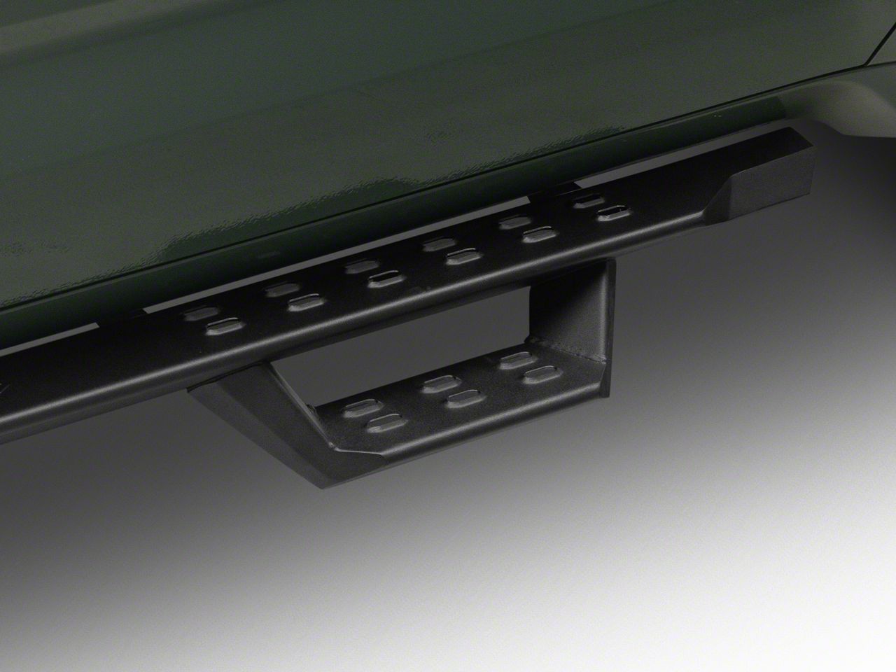 Tundra Drop Style Door to Door Nerf Side Step Bars; Black (22-26