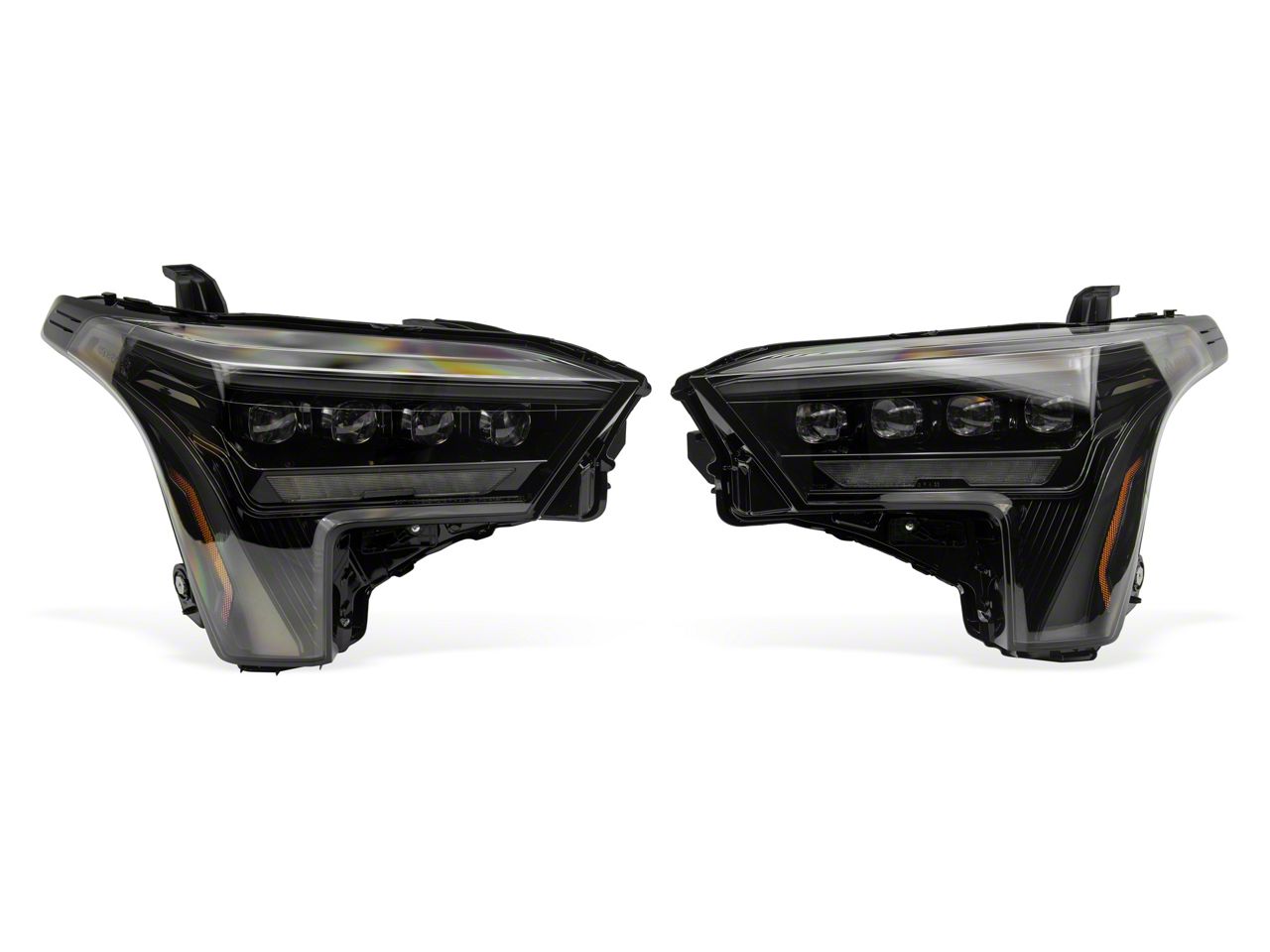 AlphaRex Tundra NOVA-Series LED Projector Headlights with Amber