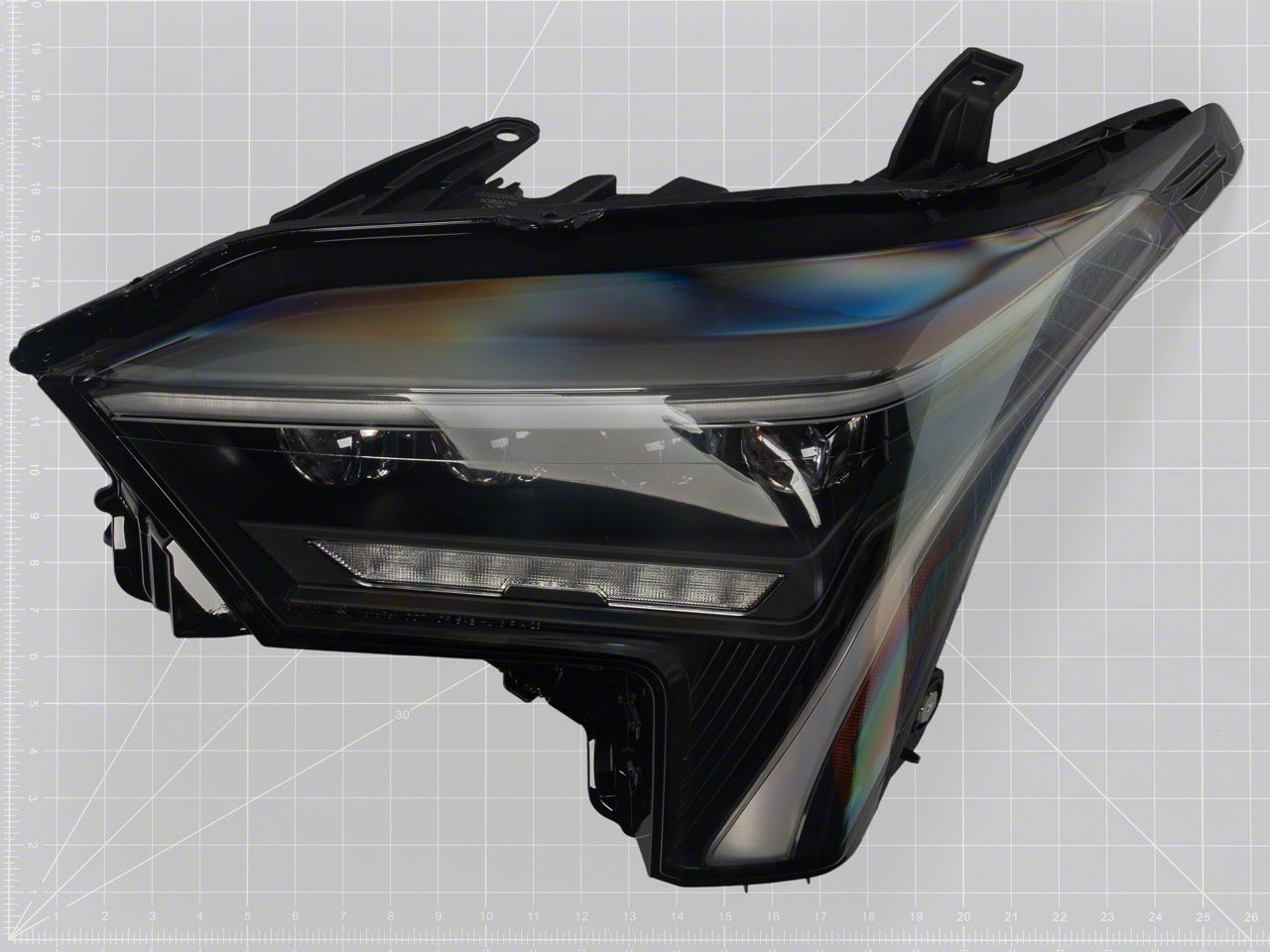 AlphaRex Tundra NOVA-Series LED Projector Headlights with Amber