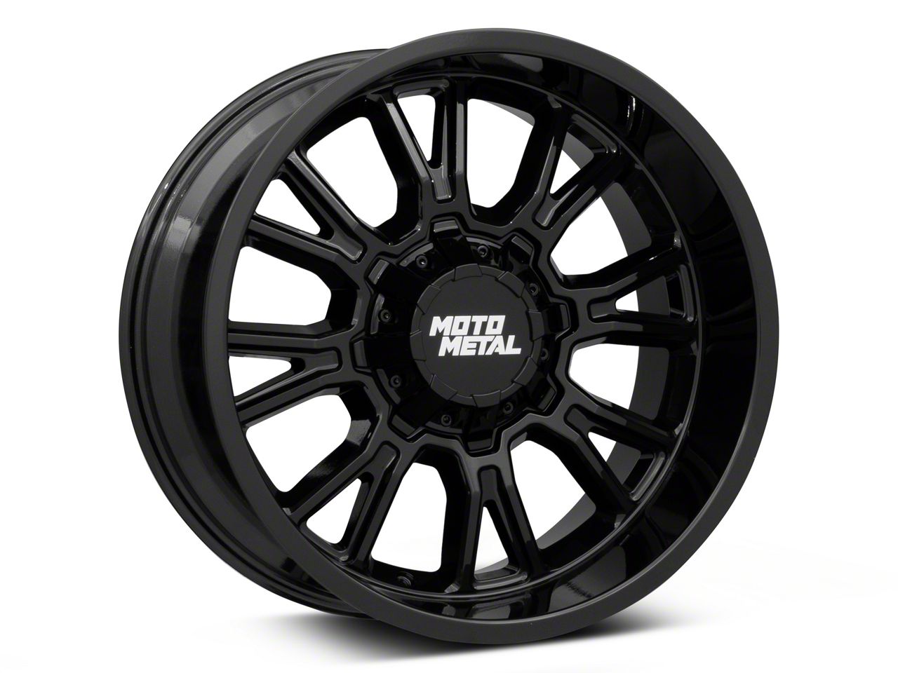 Moto Metal Legacy Gloss Black 6-Lug Wheel; 20x9; 20mm Offset (22-25 Tundra)