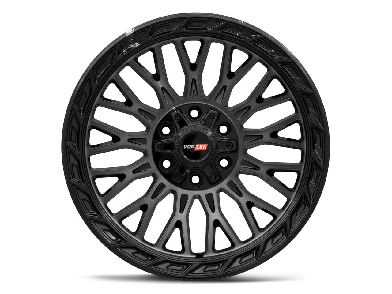 Vortek Off-Road Tundra VRP-502 Black Diamond Cut with Dark Tint 6