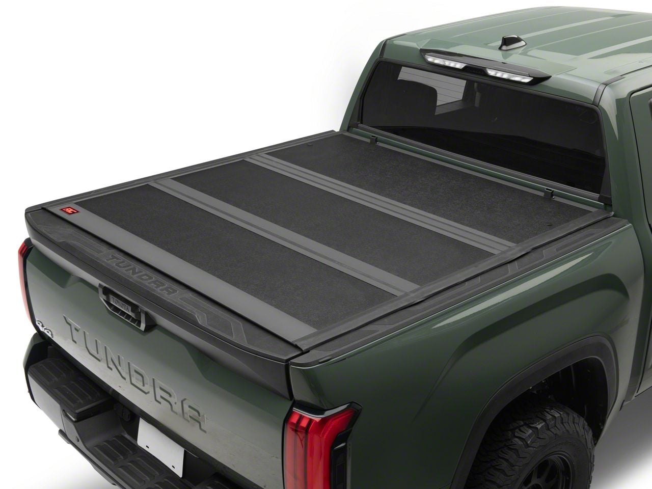 バックカントリーTUNDRA ULTIMATE+SHEET SET基本型 Rough Country Offroad Tundra Hard Low Profile Tri-Fold Tonneau