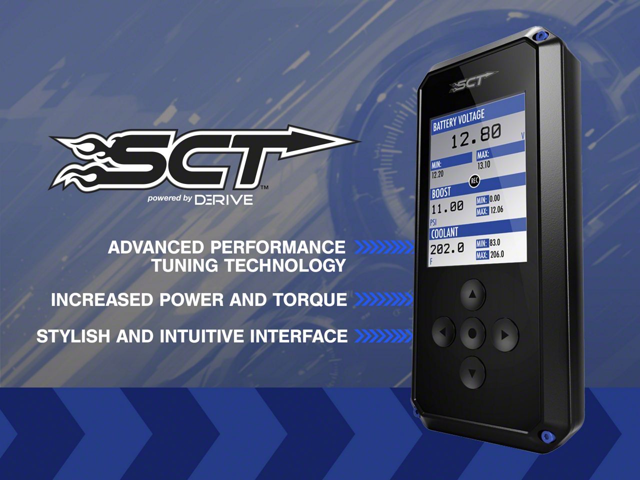 SCT Performance Tundra BDX Tuner 40490 (07-17 5.7L Tundra) - Free