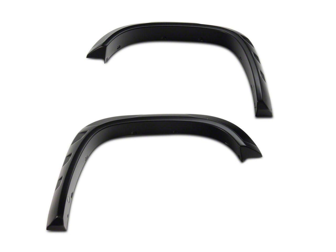Bushwacker Tundra DRT Style Fender Flares; Front and Rear; Matte
