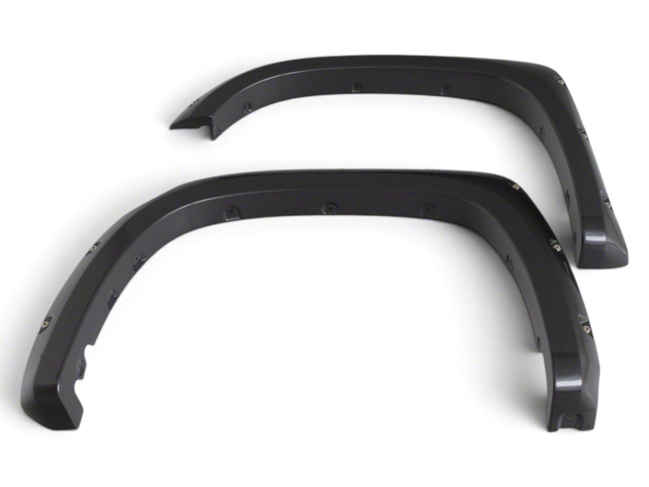 Rough Country Pocket Fender Flares; Magnetic Gray F-T11411A-1G3