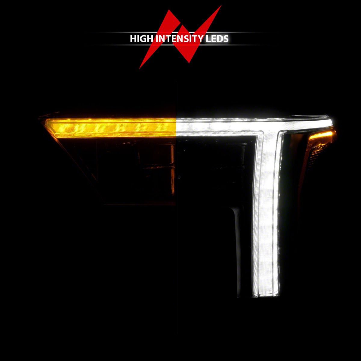 Tundra Z-Series Full LED Projector Headlights with DRL Switch and