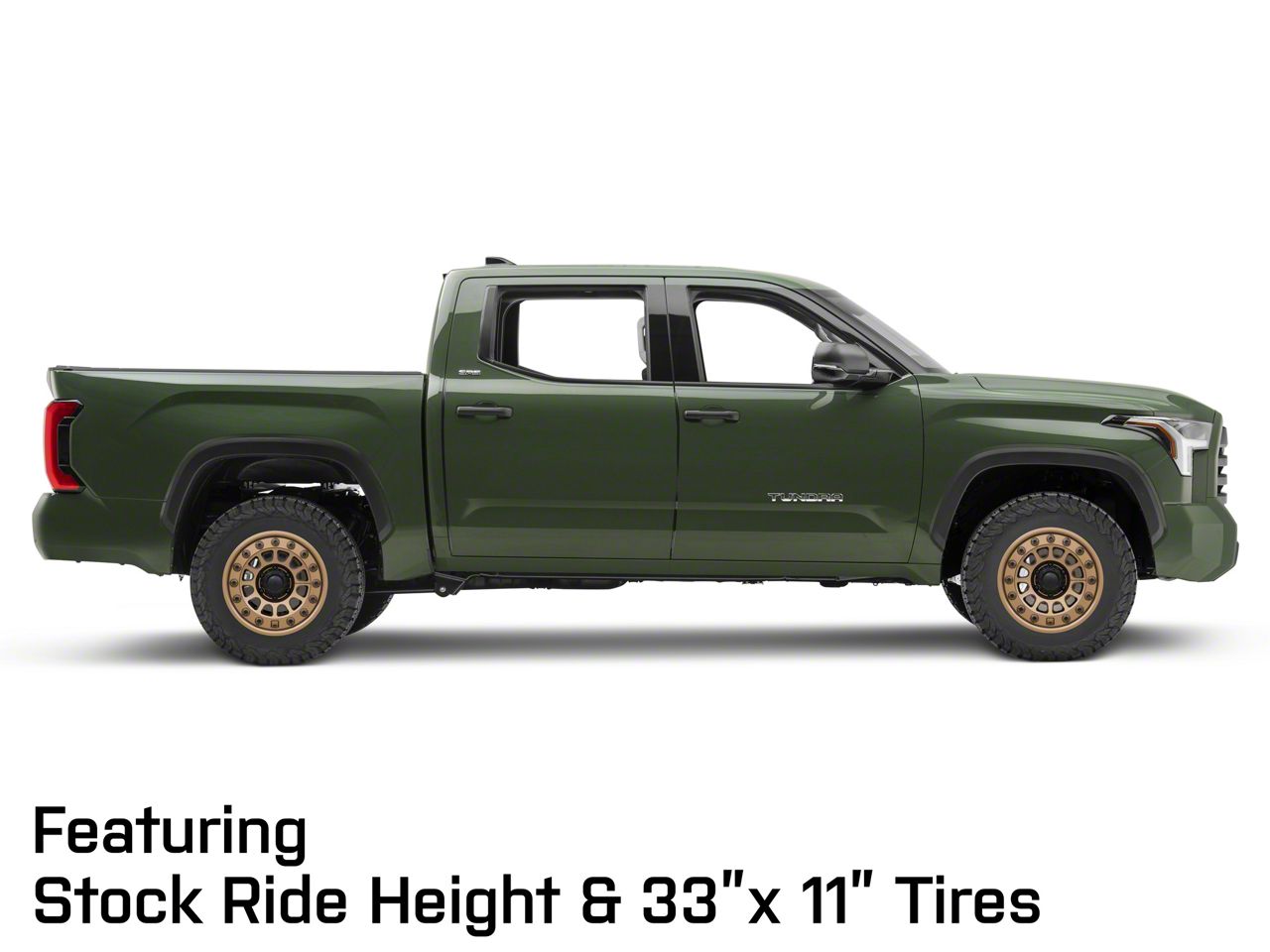 Black Rhino Tundra Outback Matte Bronze 6-Lug Wheel; 18x8.5; 0mm
