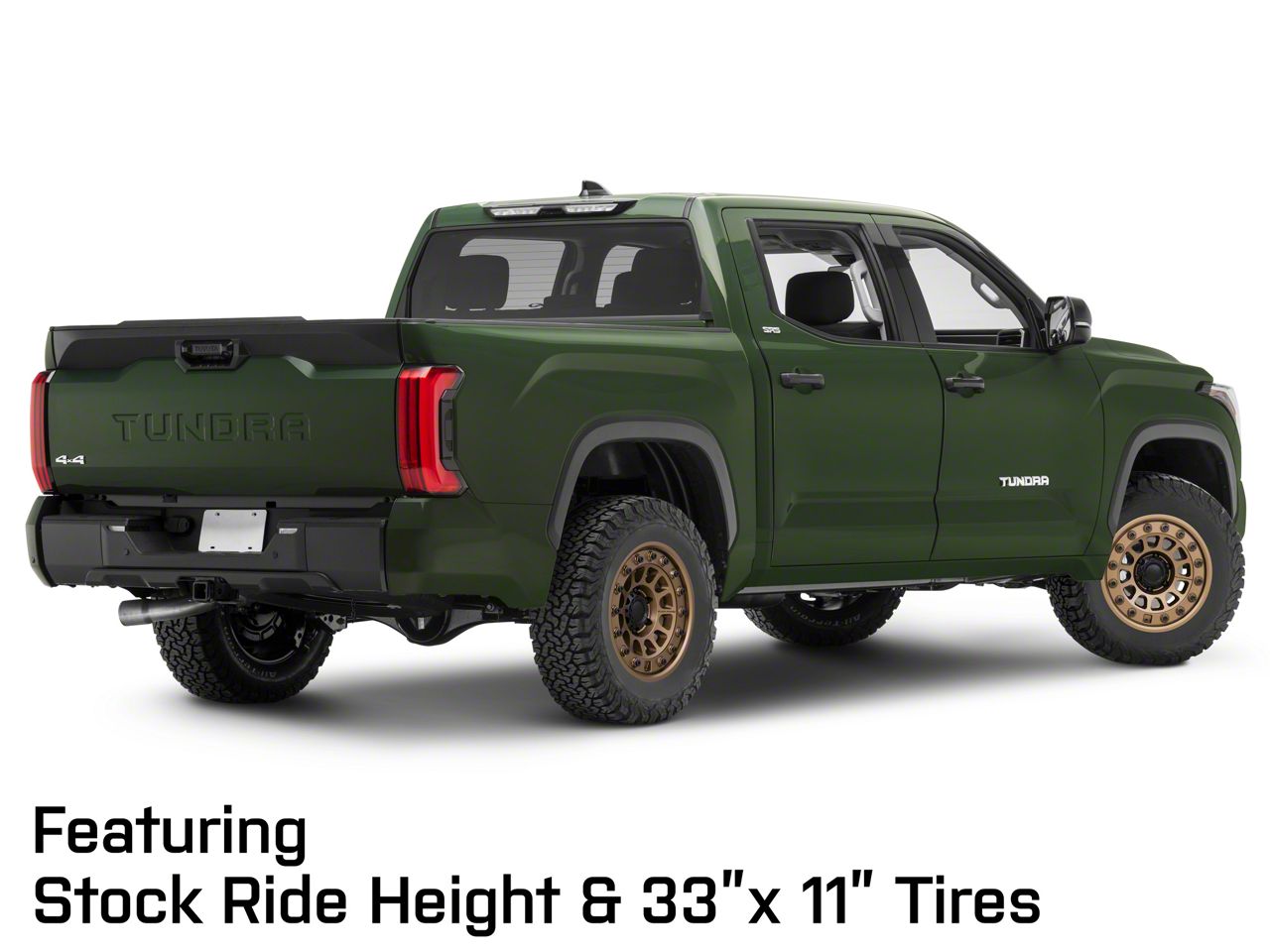Black Rhino Tundra Outback Matte Bronze 6-Lug Wheel; 18x8.5