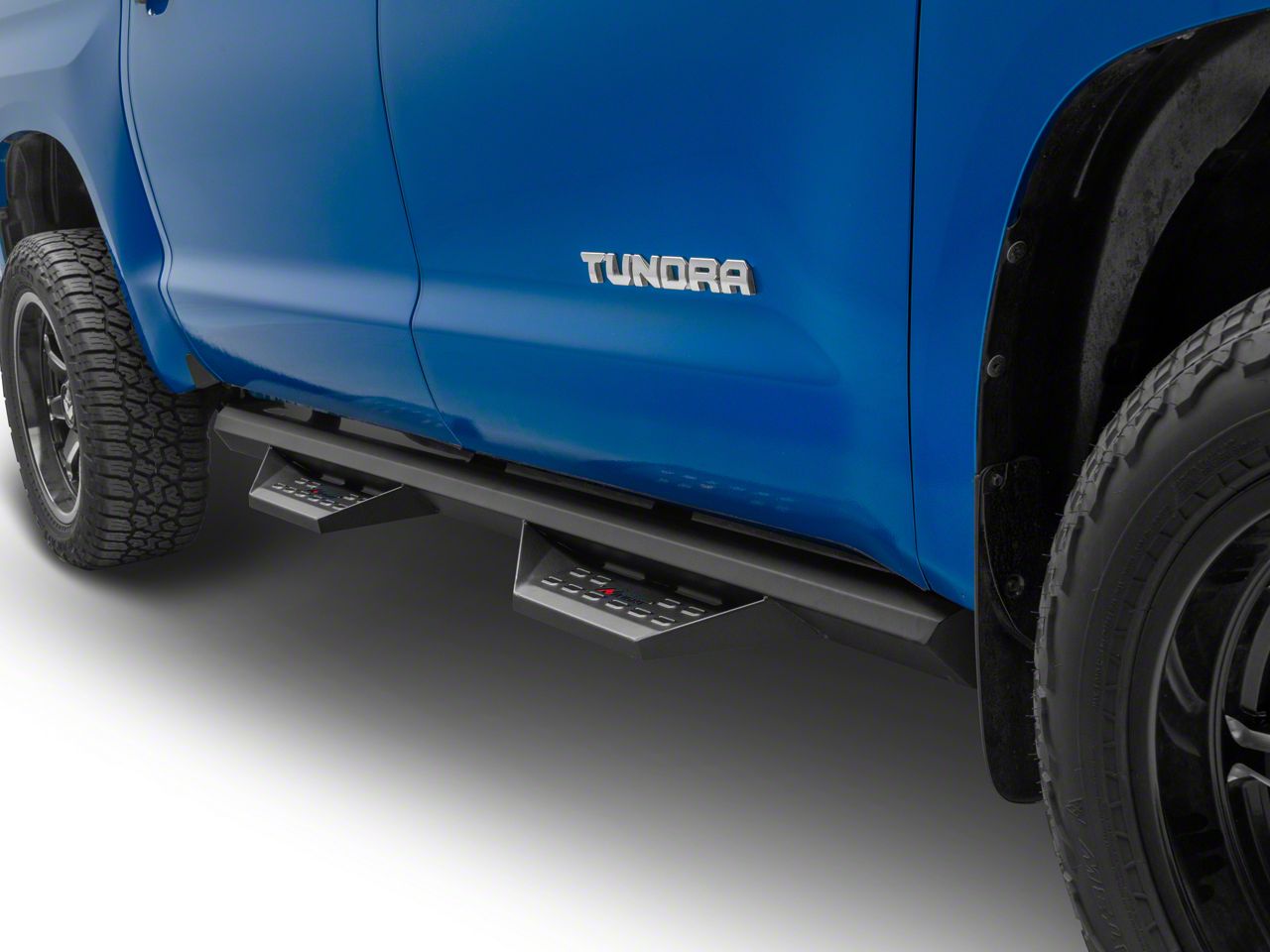 Tundra 3.60-Inch Drop Side Step Bars; Black (07-21 Tundra CrewMax