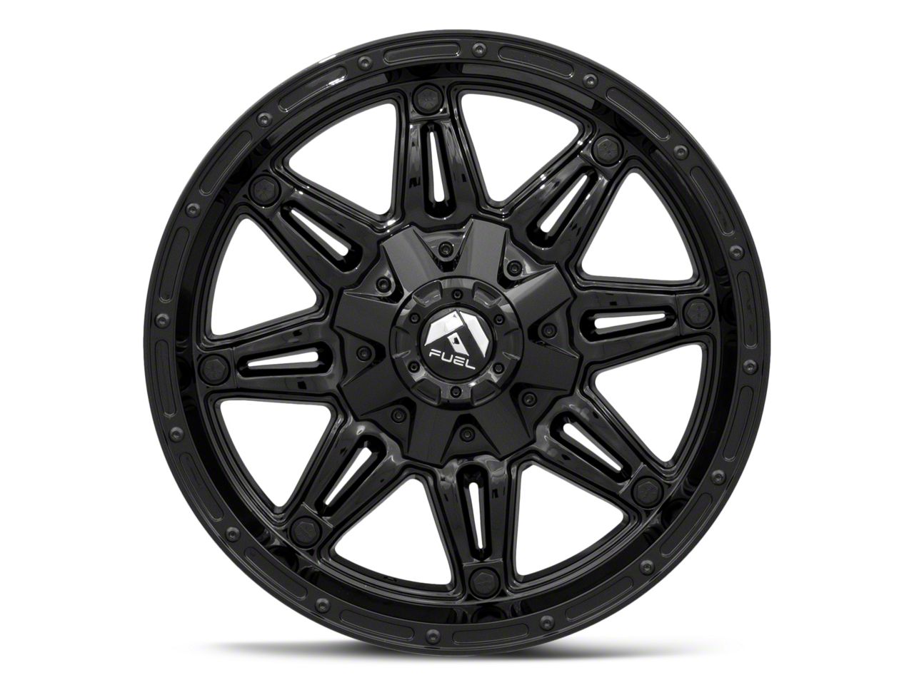 Fuel Wheels Tundra Hostage Gloss Black 5-Lug Wheel; 20x9; 20mm 