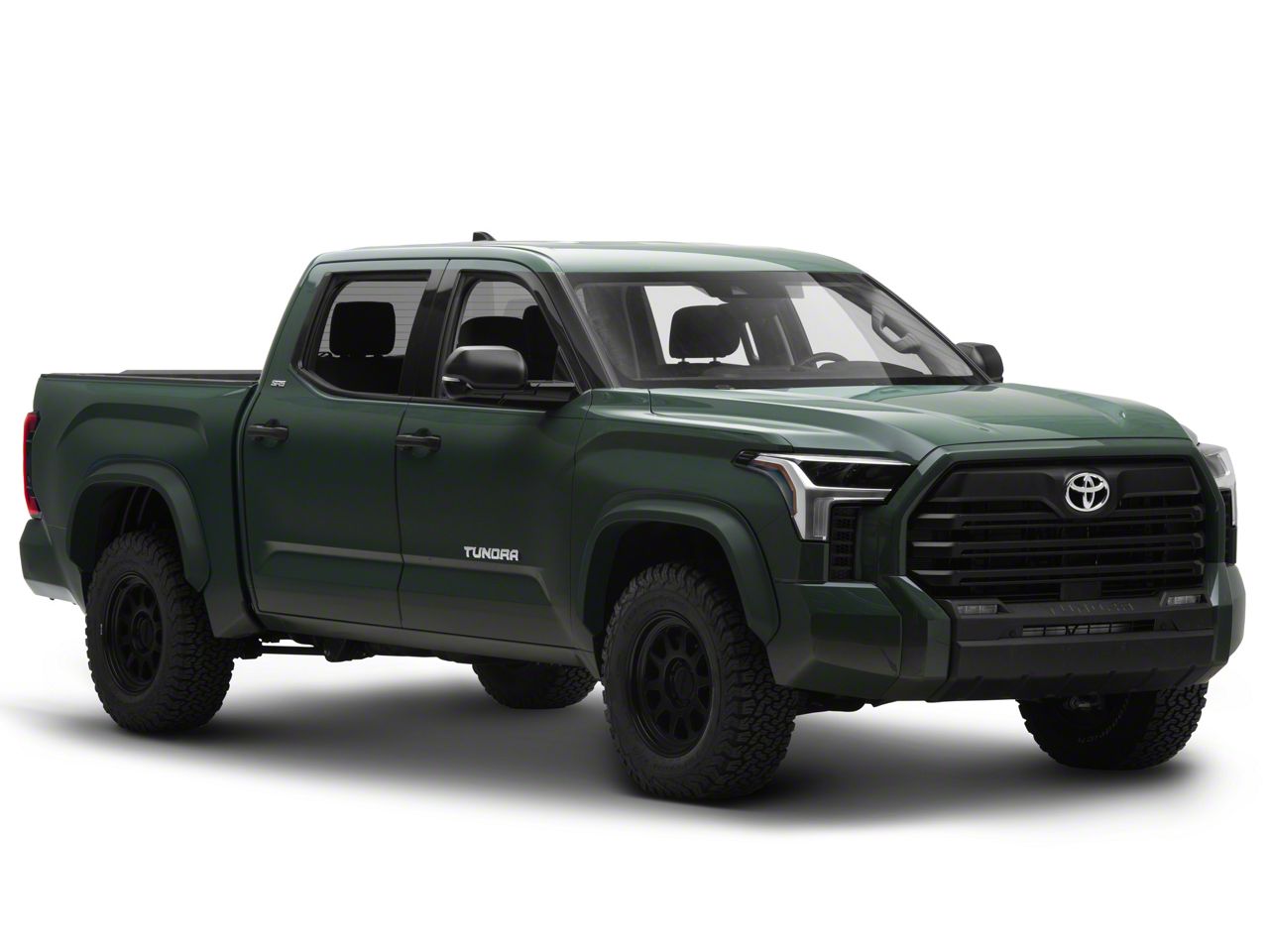 NYTOP Tundra Fender Flares; Black Primer Polyurethane Matte