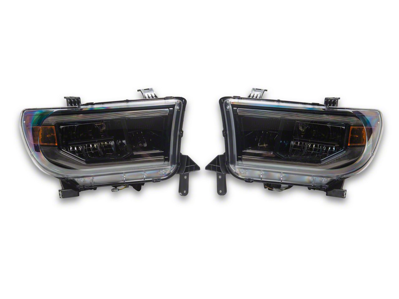 Raxiom Tundra CXR Series LED Projector Headlights; Black Housing Raxiom Tundra CXR Series LED Projector Headlights; Black Housing