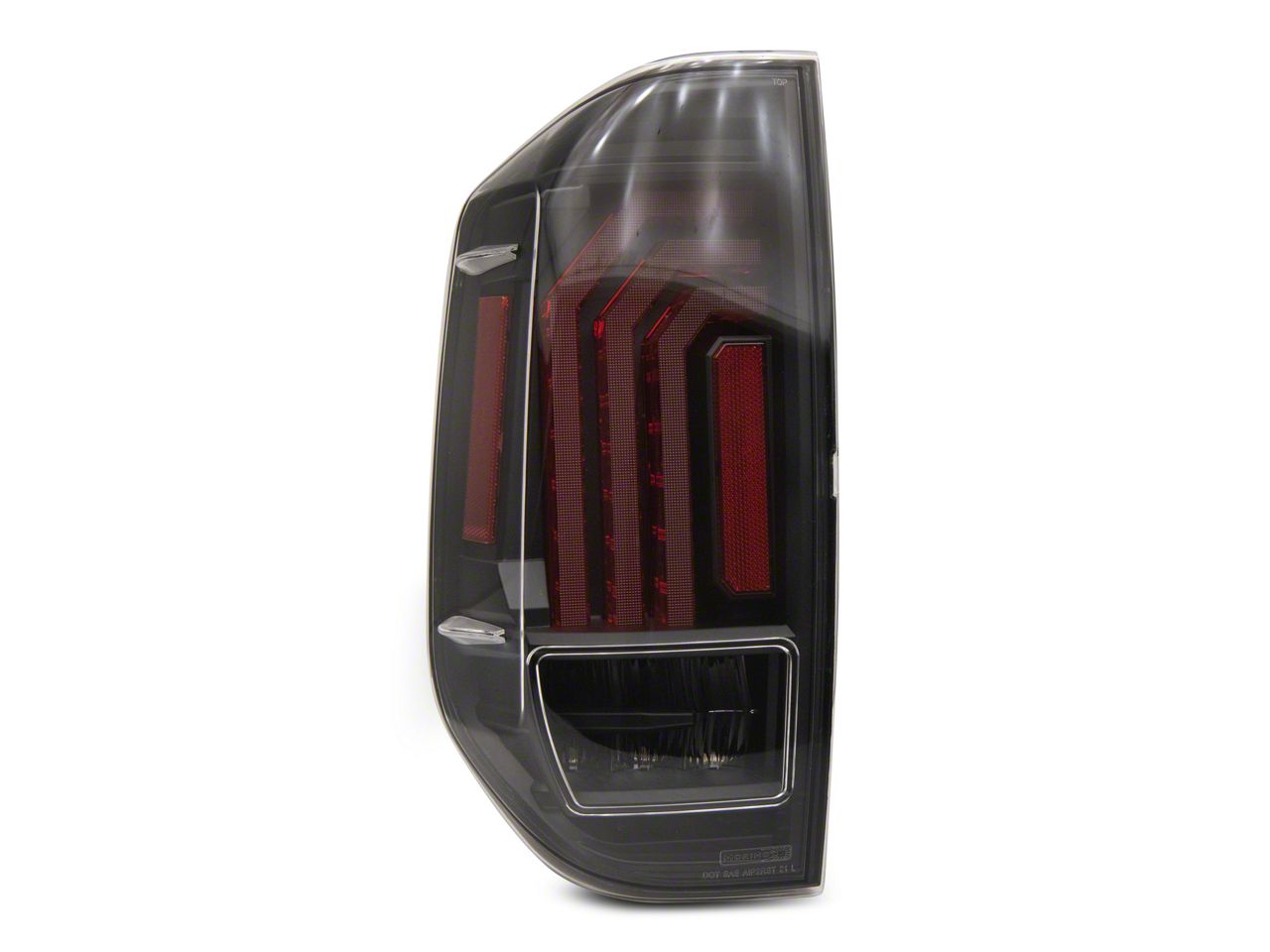 Morimoto Tundra XB LED Tail Lights; Black Housing; Clear Lens