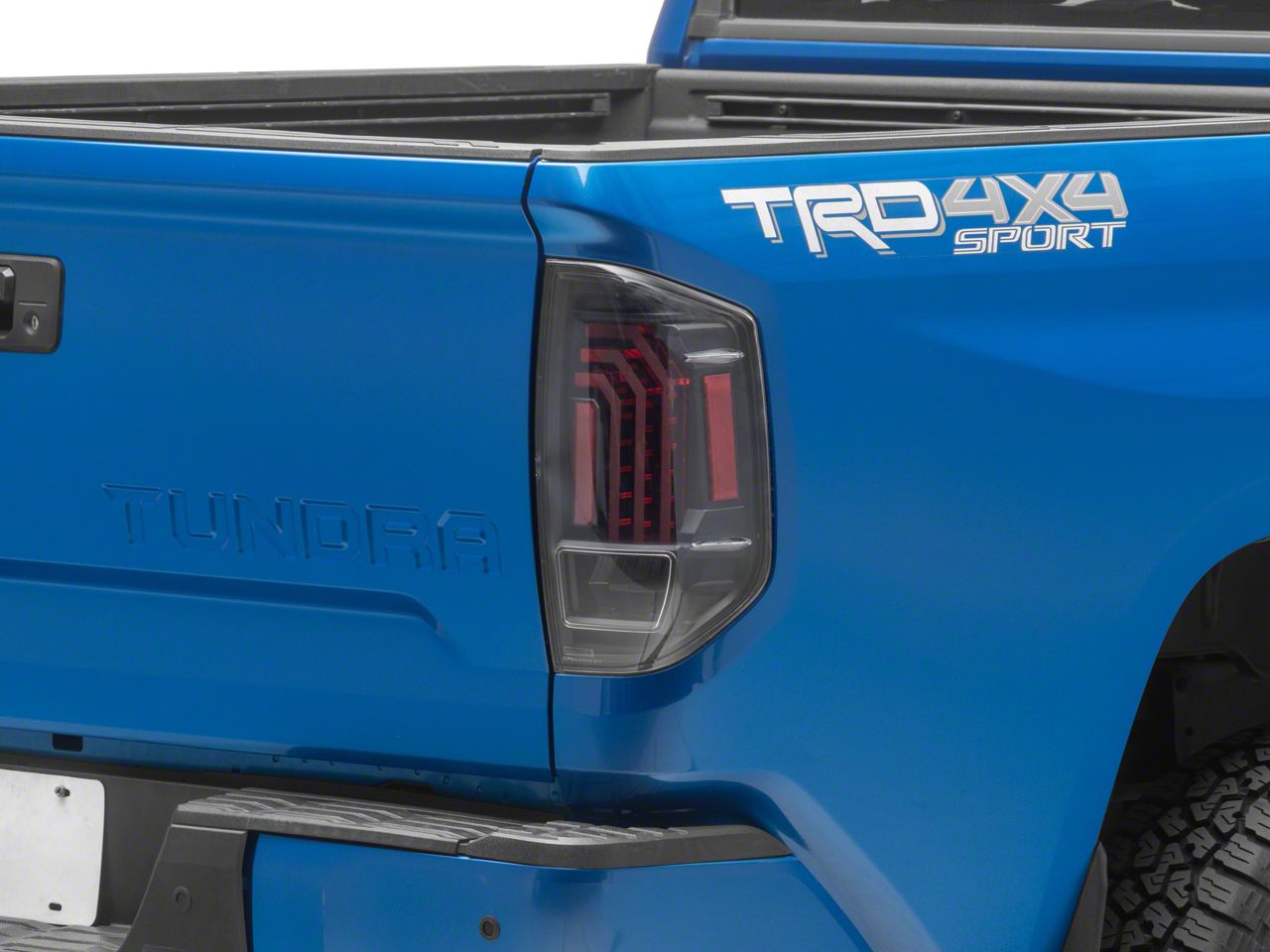 Morimoto Tundra XB LED Tail Lights; Black Housing; Clear Lens 
