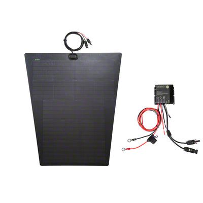 LensunSolar Tundra Hood Solar Panel Complete Kit; 90-Watt 90FX2