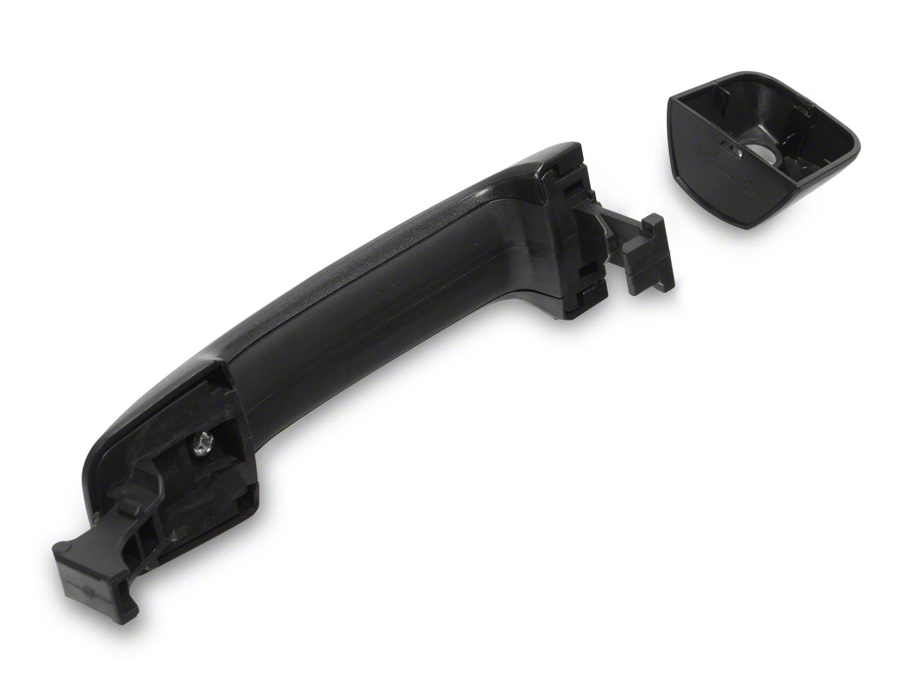 OPR Tundra Exterior Door Handle; Front Driver Side; Textured Black