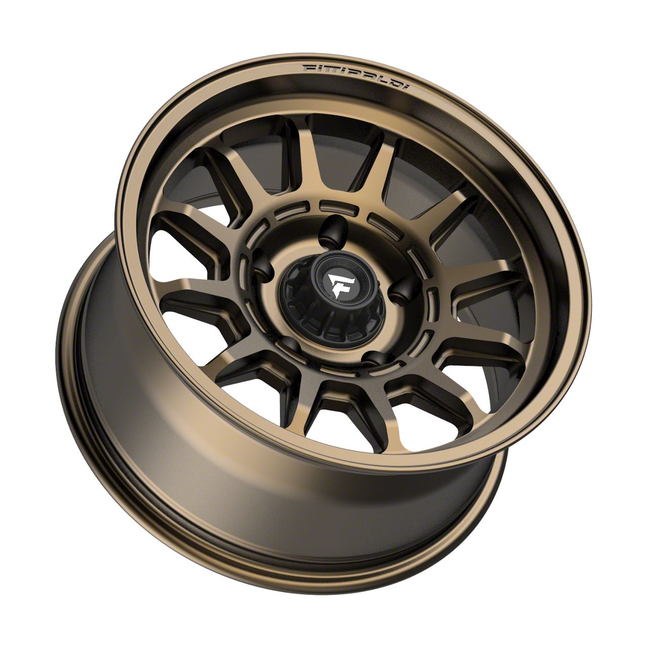 Fittipaldi Offroad Tundra FT102 Satin Bronze 5-Lug Wheel; 17x8.5