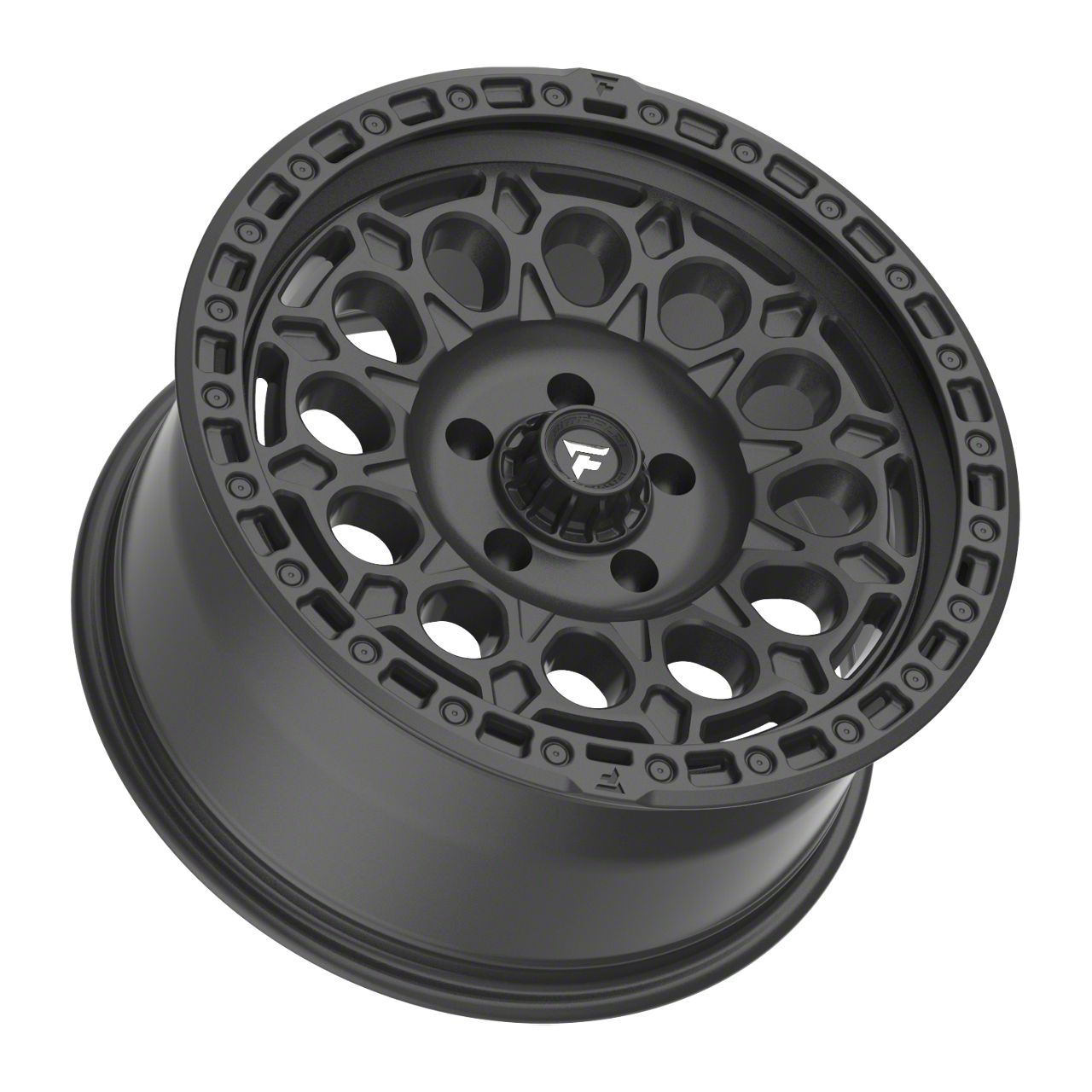 Fittipaldi Offroad Tundra FT101 Satin Black 5-Lug Wheel; 18x9