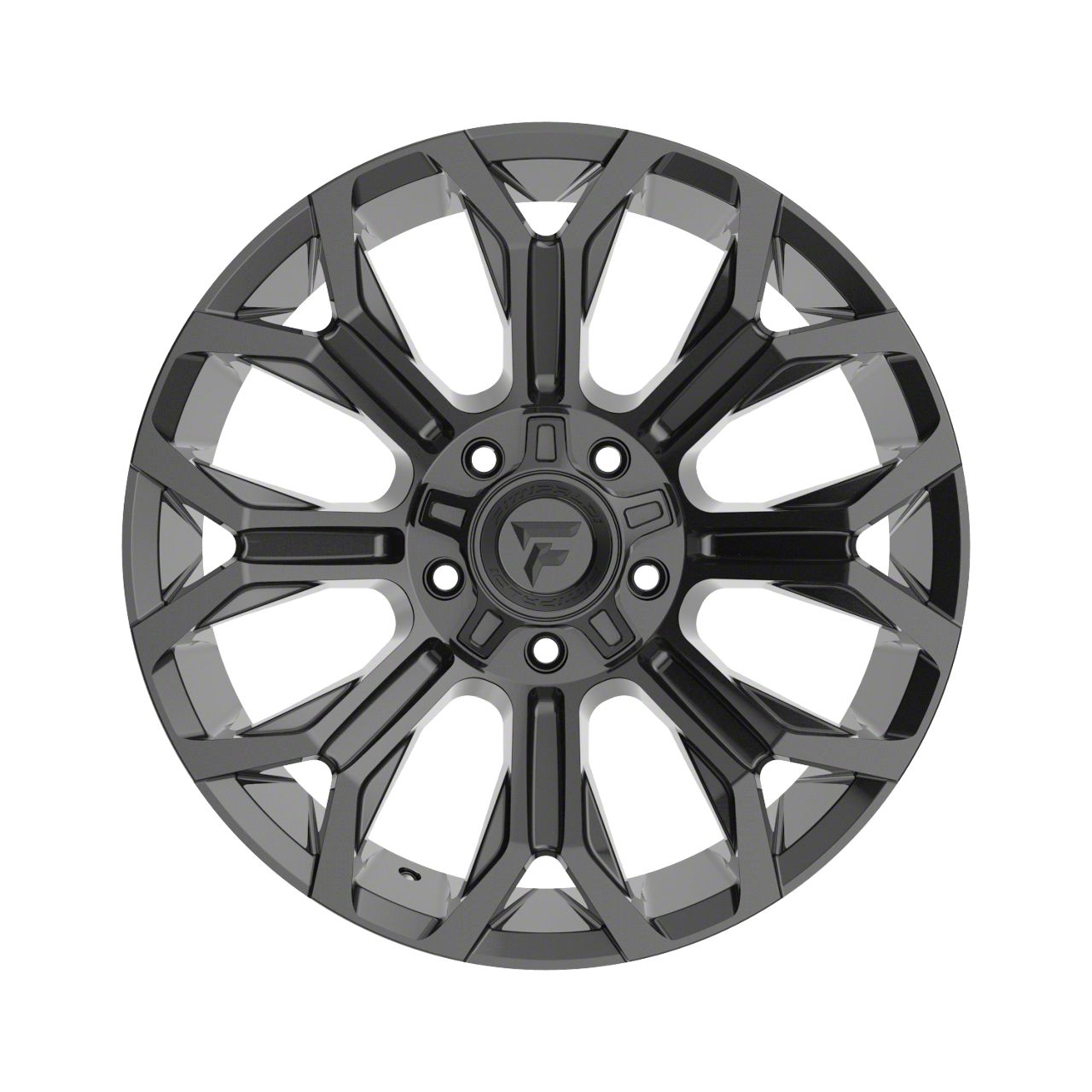 Fittipaldi Offroad Tundra FA21 Gloss Black 5-Lug Wheel; 20x9; 18mm
