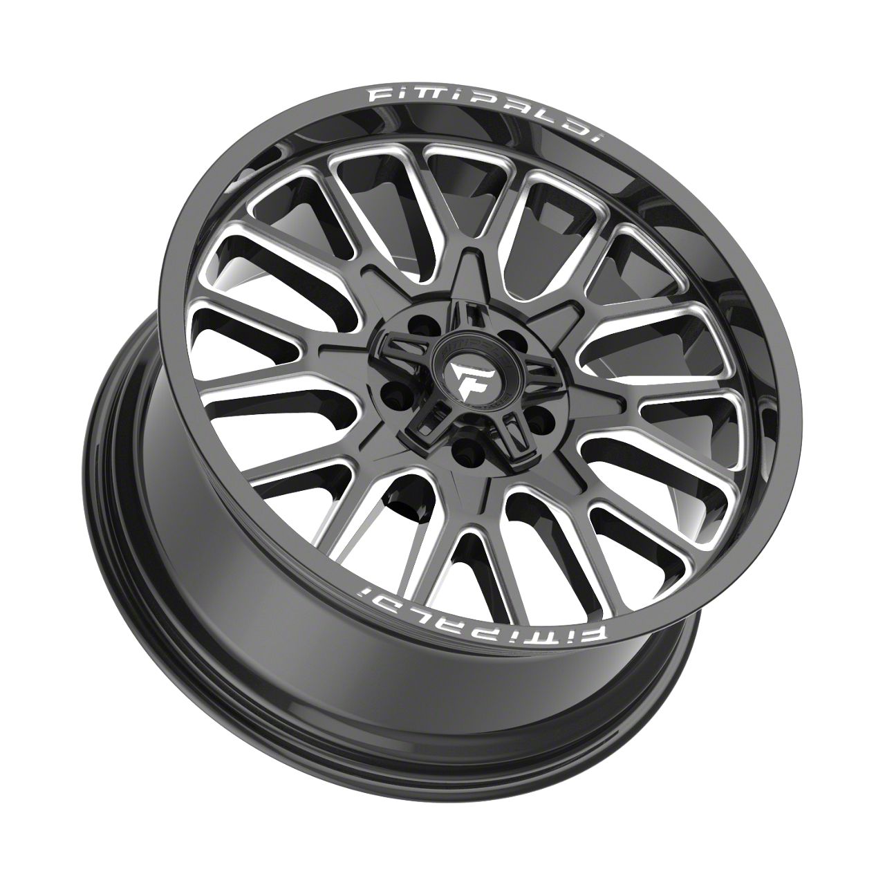 Fittipaldi Offroad Tundra FA18 Gloss Black Milled 5-Lug Wheel