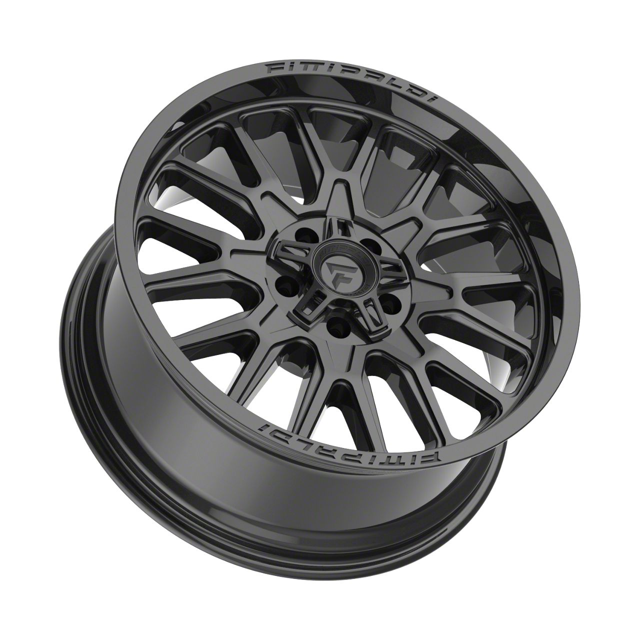 Fittipaldi Offroad Tundra FA18 Gloss Black 5-Lug Wheel; 20x9; 18mm
