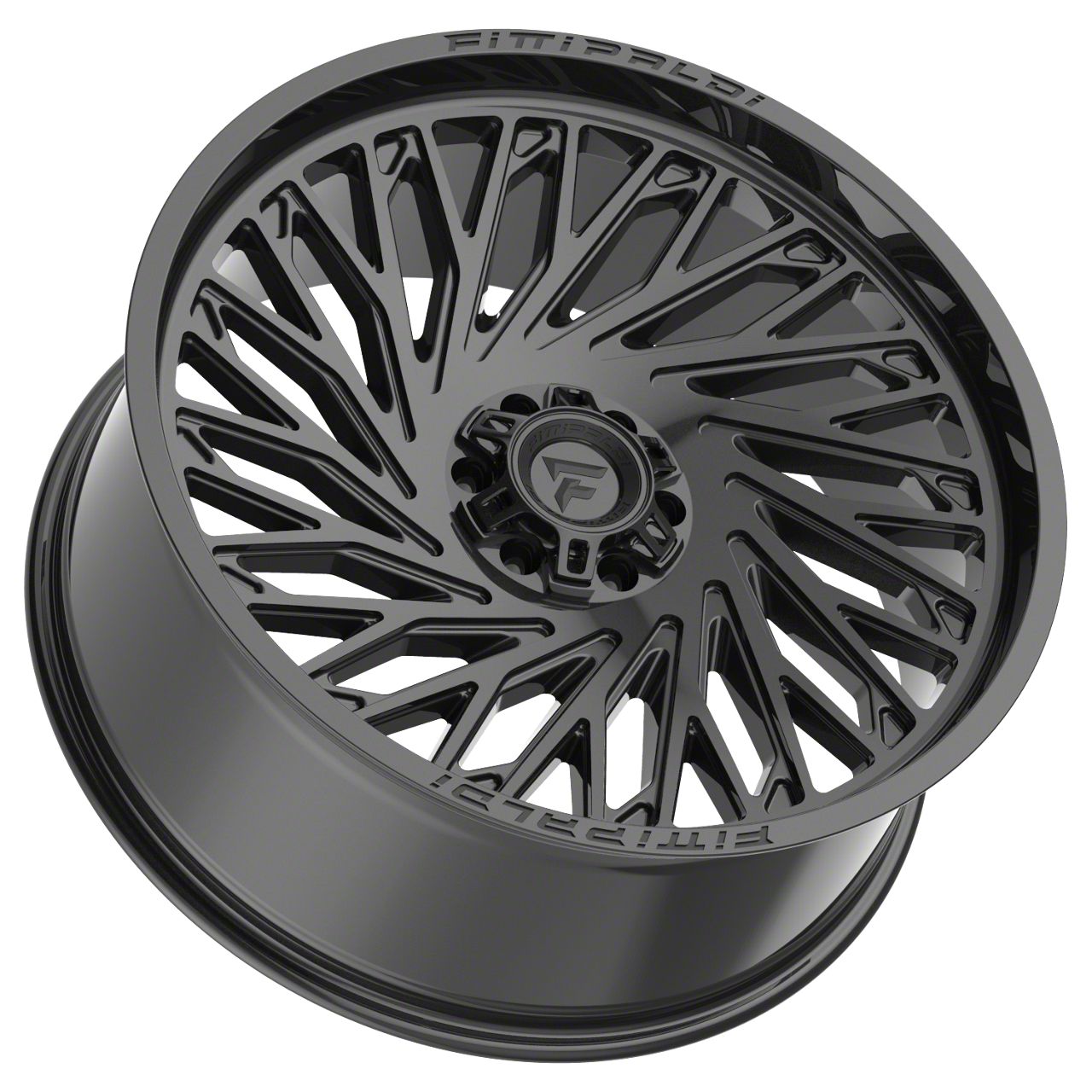 Fittipaldi Offroad Tundra FA15 Gloss Black 5-Lug Wheel; 24x10; 0mm